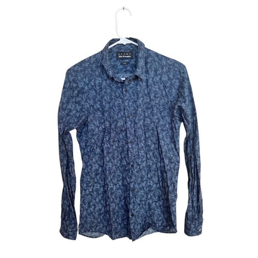 The Kooples The Kooples Sport Fitted Leaf Print Shirt – Size S Size US S / EU 44-46 / 1 - 2 Thumbnail