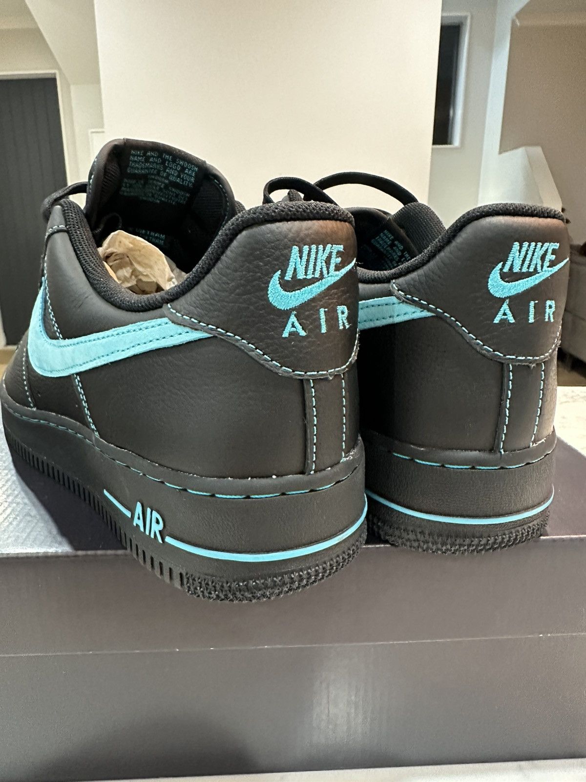 Nike Air Force 1 ‘UnTiffany Blue’ Size US 10 / EU 43 - 2 Thumbnail
