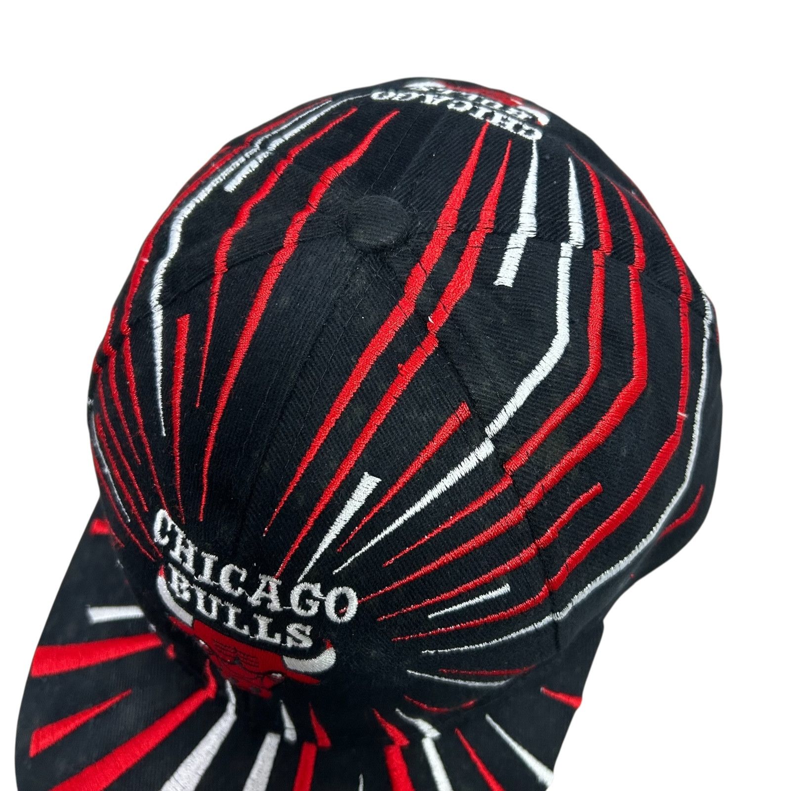 NBA VTG 90s CHICAGO BULLS DREW PEARSON SNAPBACK HAT Size ONE SIZE - 11 Thumbnail