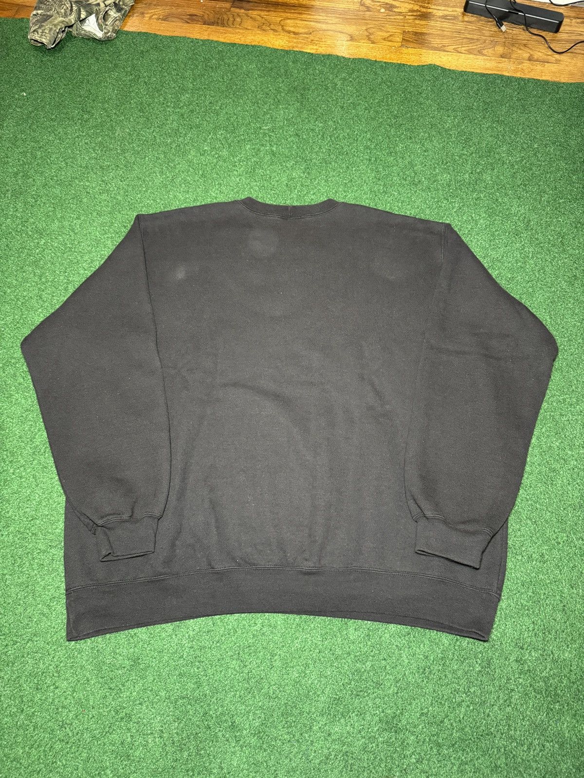 Carhartt Y2K Carhartt Black 2XL Blank Minimalist Crewneck Sweatshirt Size US XXL / EU 58 / 5 - 2 Thumbnail