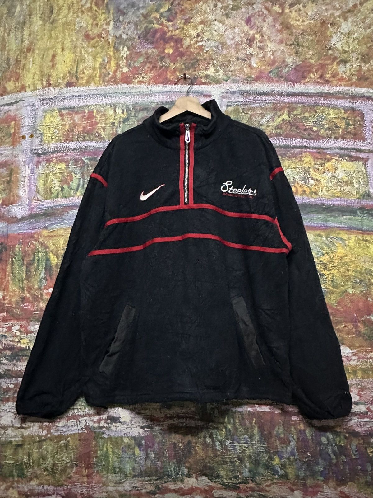 Nike Vintage Nike Fleece Half zip Size US XL / EU 56 / 4 - 1 Thumbnail