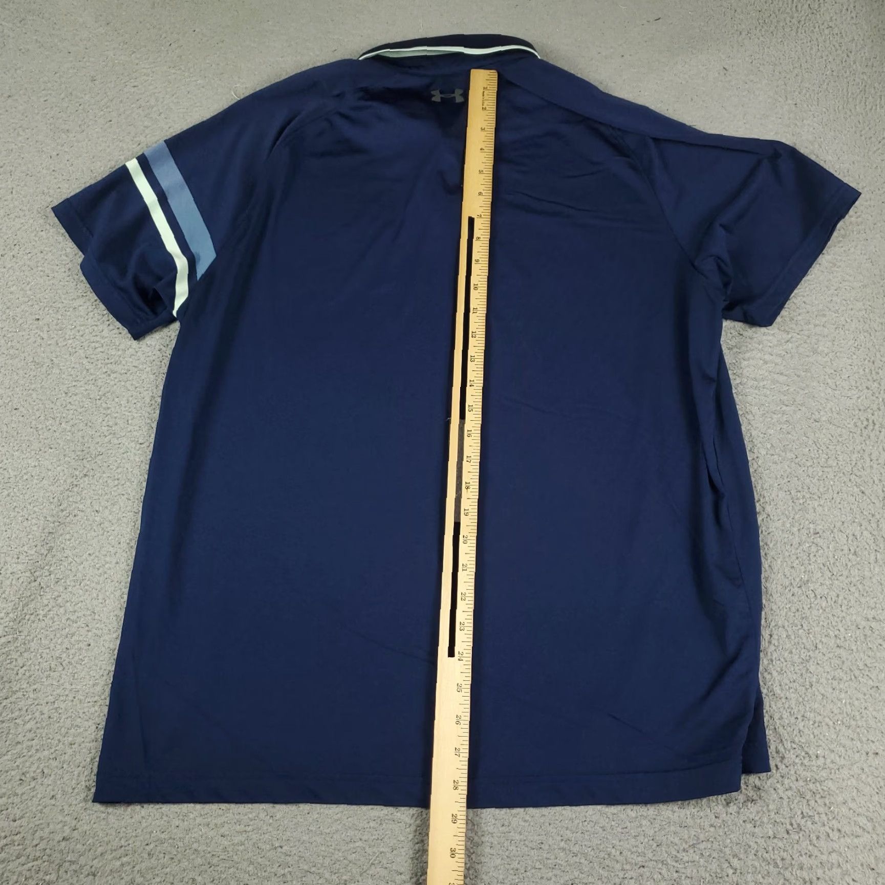 Under Armour Under Armour Polo Shirt Mens XL Navy Blue Golf Casual Short Sleeve Polo Shirt XL Mens Navy Blue Under Armour Shirt Polo Golf Casual Short Sleeve Size US XL / EU 56 / 4 - 3 Thumbnail