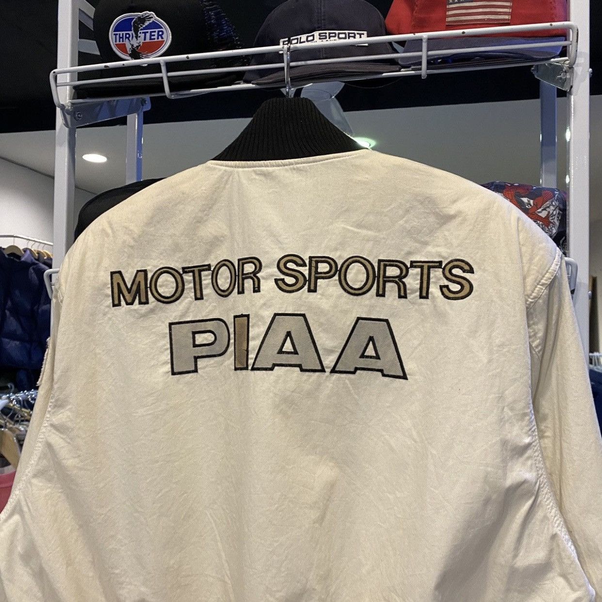 Japanese Brand 🔥🔥Vintage PIAA Motorsport Racing Sweater Jackets Size US L / EU 52-54 / 3 - 3 Thumbnail