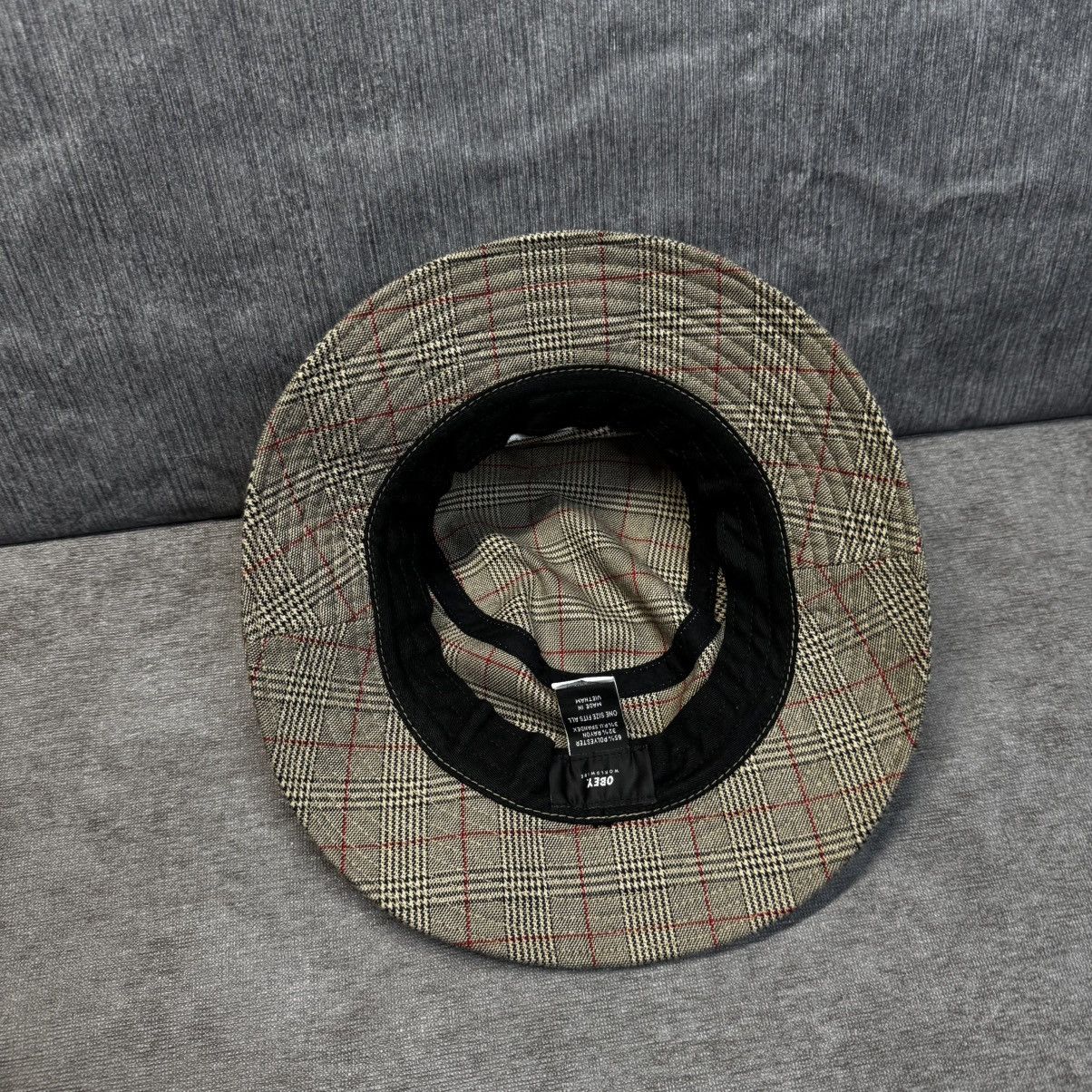 Obey Obey Bucket Hat Plaid S/M Size ONE SIZE - 2 Thumbnail