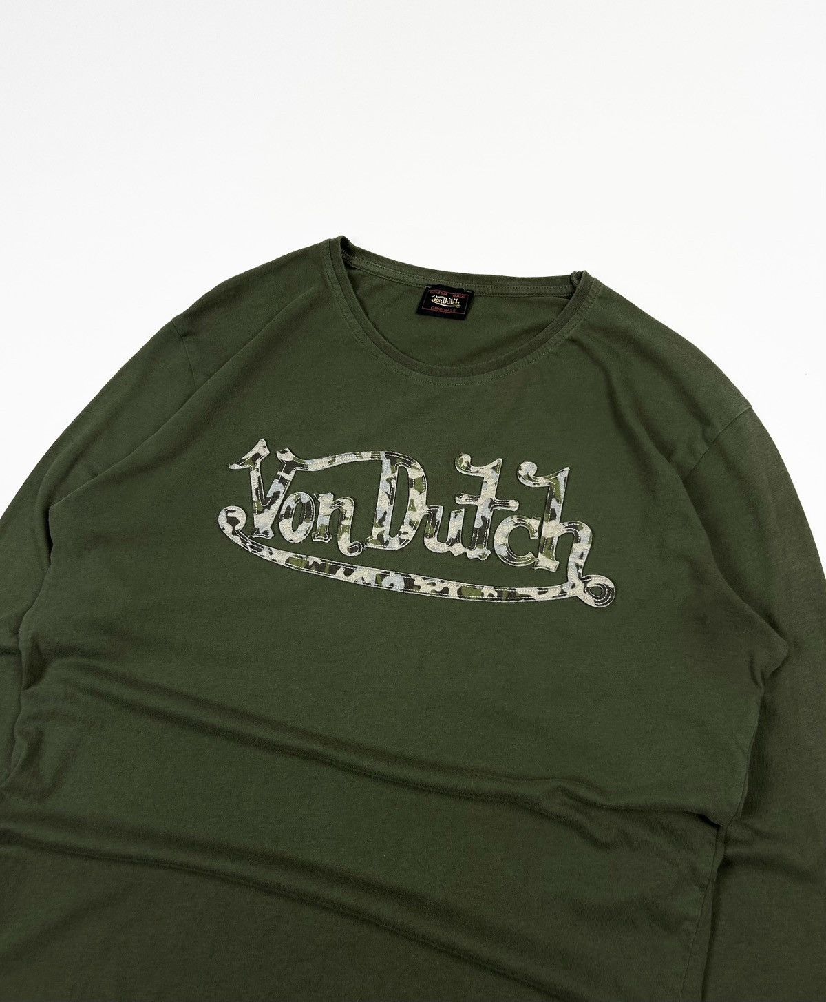 Ed Hardy × Oakley × Von Dutch Vintage Von Dutch Long Sleeve Big Central Logo Size US M / EU 48-50 / 2 - 3 Thumbnail