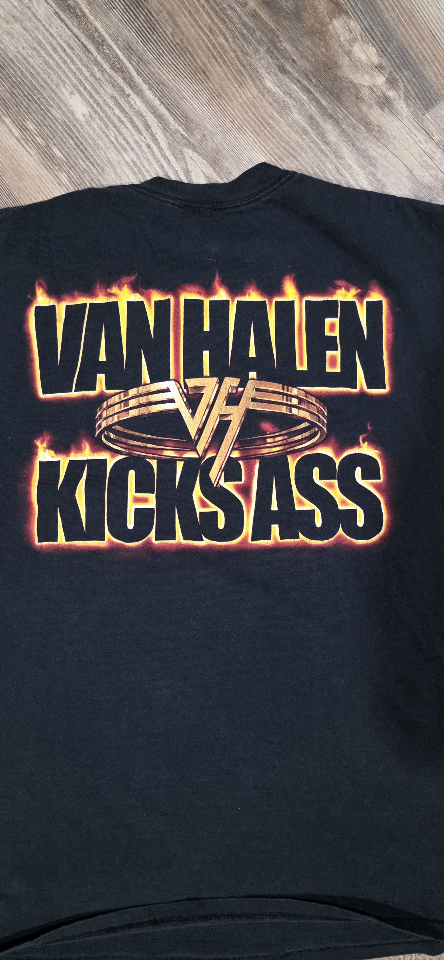 Anvil Van Halen Vintage Tour Shirt X-Large Size US XL / EU 56 / 4 - 4 Thumbnail