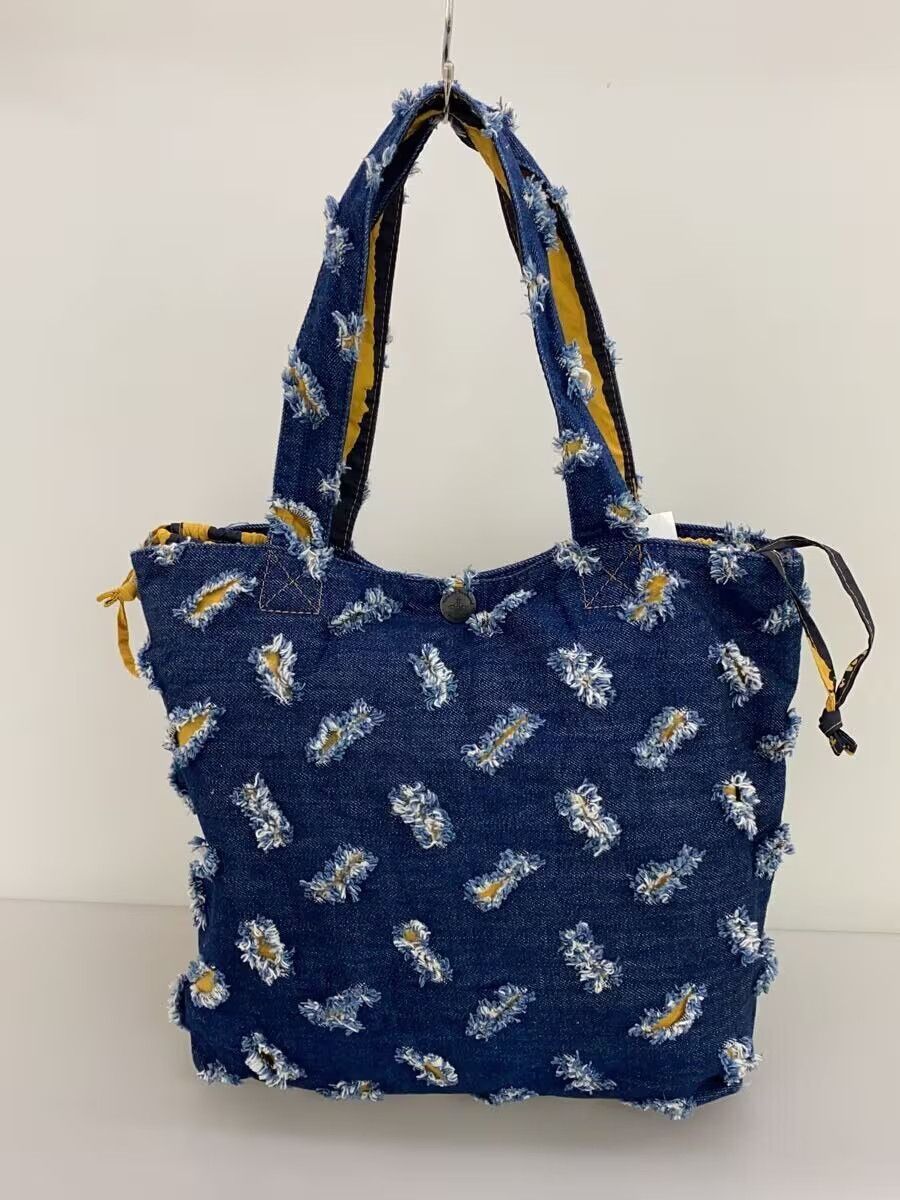 Vivienne Westwood Distressed Denim Tote Bag Size ONE SIZE - 3 Thumbnail