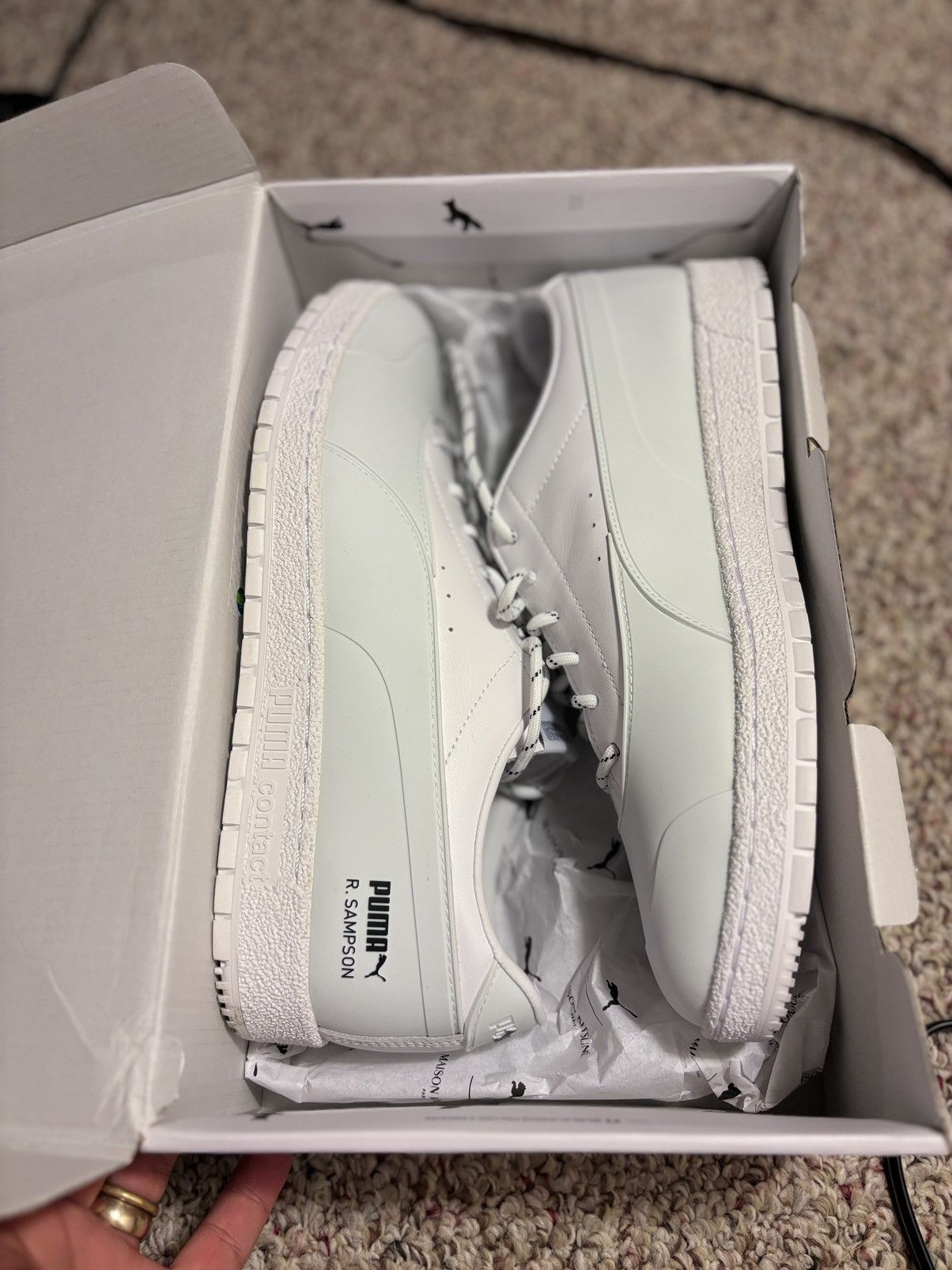 Maison Kitsune × Puma Puma Ralph Sampson 70 Kitsune | Grailed