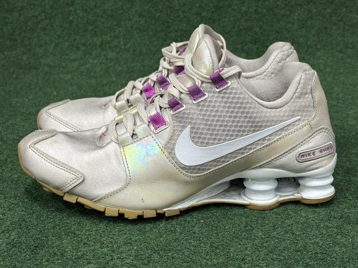 Nike 2016 Nike Shox Avenue SE Silver Blue Tint Violet 844131-002 Size US 8 / IT 38 - 1 Thumbnail