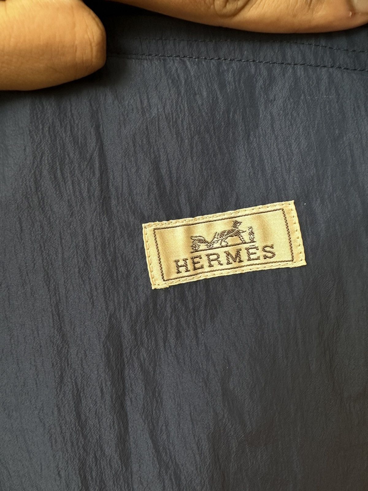 Hermes $4700 Hermes Ombré Rain Jacket Size US M / EU 48-50 / 2 - 6 Thumbnail