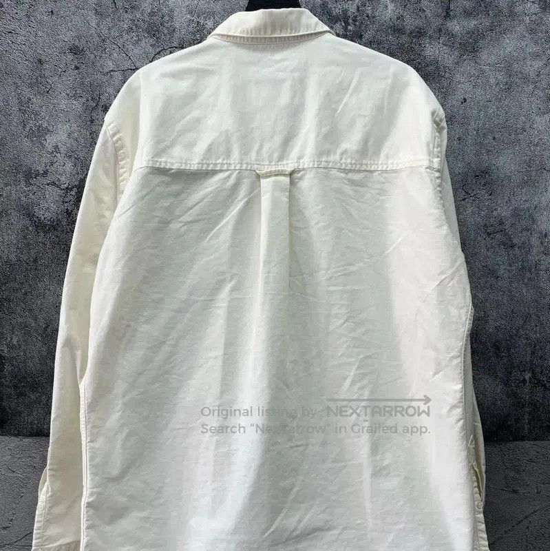 AMI AMI White Cotton Embroidered Shirt . Size US M / EU 48-50 / 2 - 2 Thumbnail