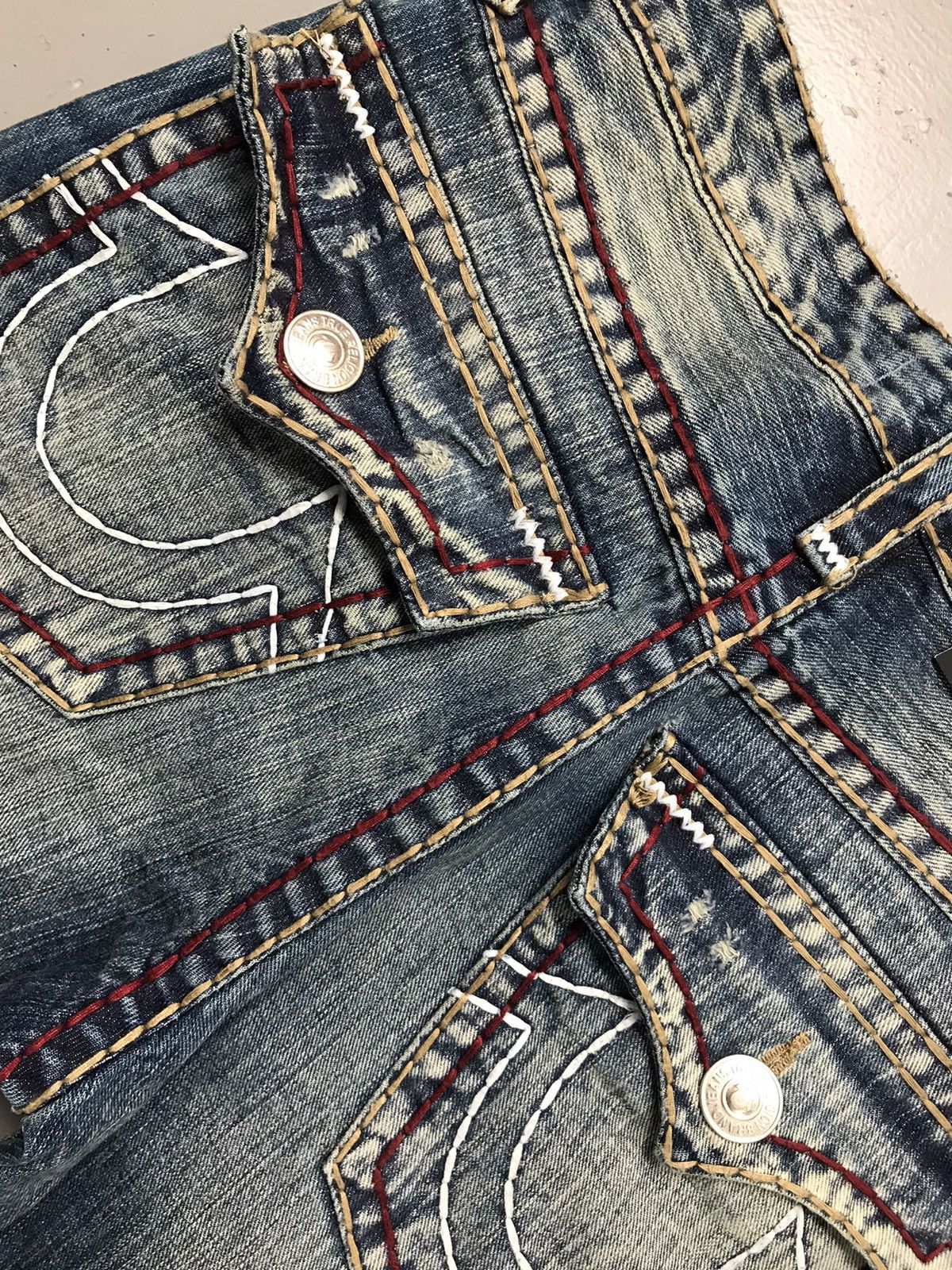 Vintage Vintage relaxed straight denim Size US 32 / EU 48 - 21 Thumbnail
