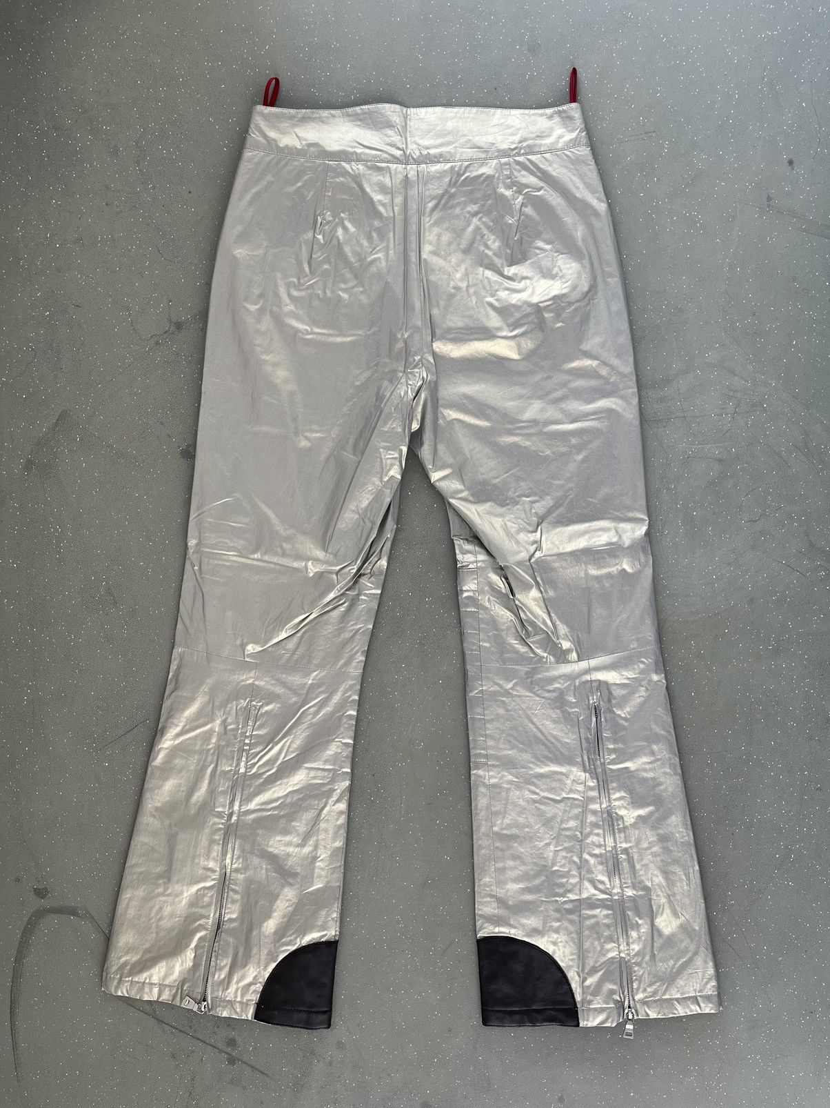 Prada Prada Silver Ski Pants Size 27" / US 4 / IT 40 - 5 Thumbnail