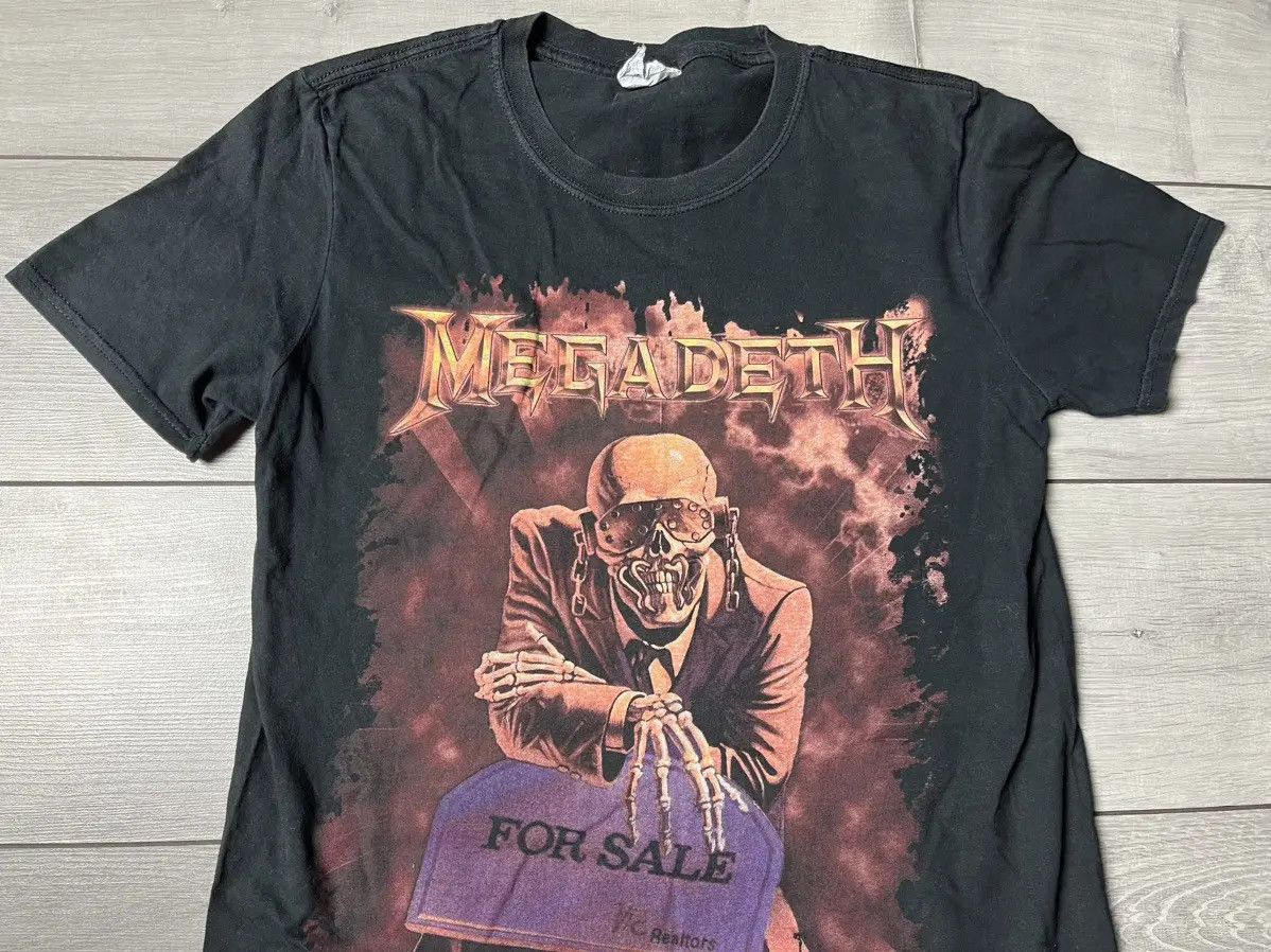 Megadeth Megadeth Tshirt grave realtors size Medium Size US M / EU 48-50 / 2 - 3 Thumbnail