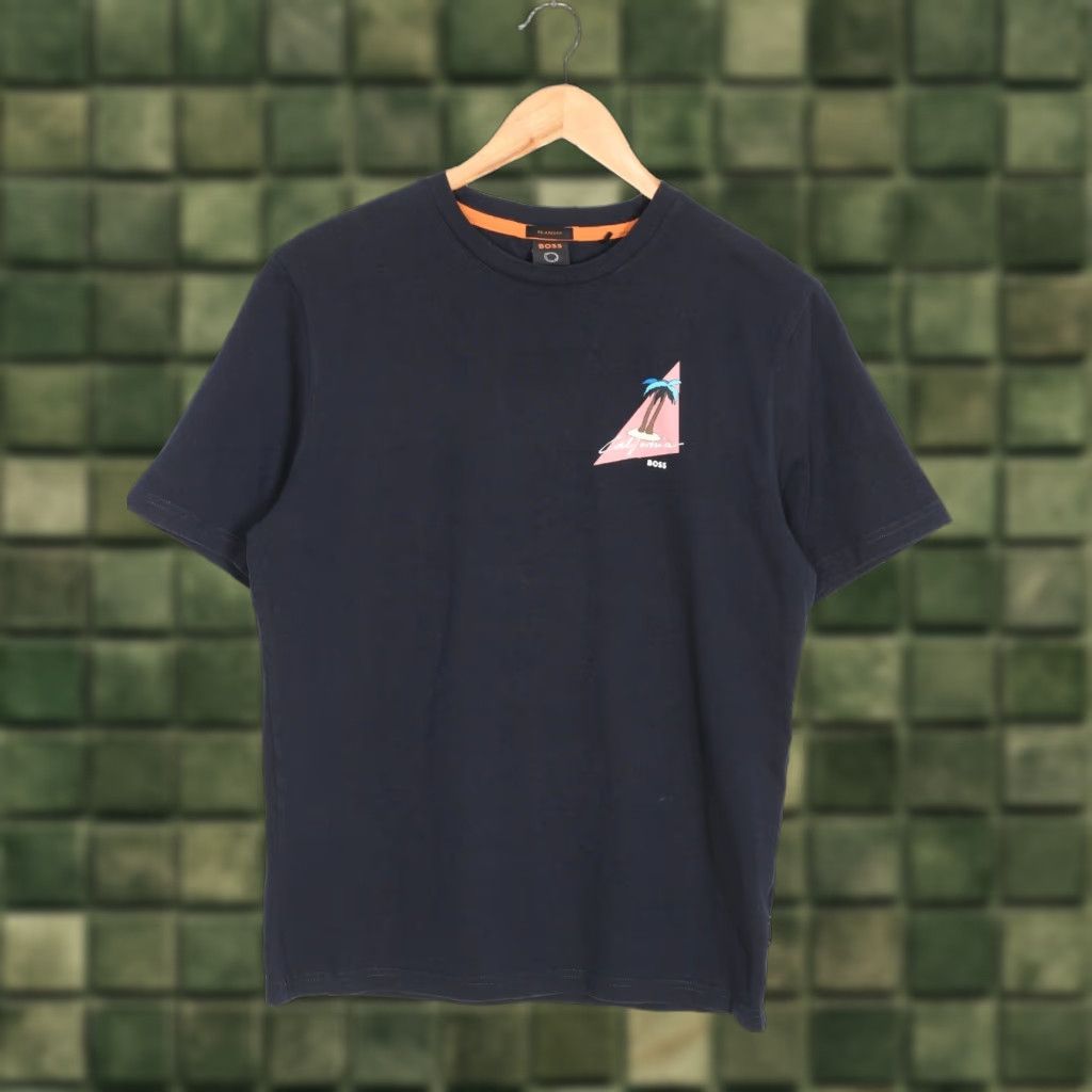 Hugo Boss HUGO BOSS TeFun California T-Shirt Men Size S Relaxed Fit Short Sleeve VR3840 Size US S / EU 44-46 / 1 - 1 Thumbnail