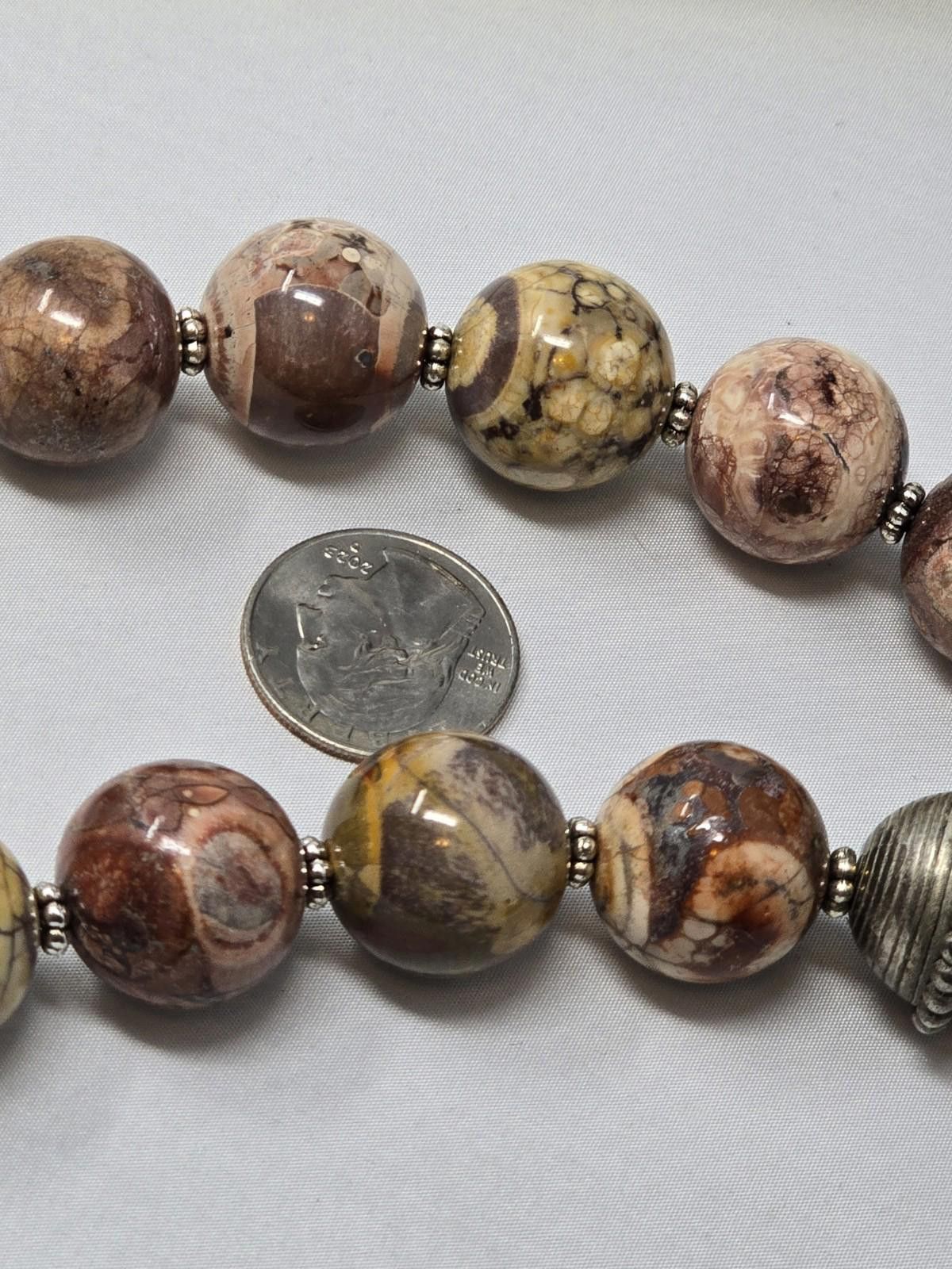 Other Charles Albert Sterling Silver Fossil Sand Dollar Necklace Size ONE SIZE - 7 Thumbnail