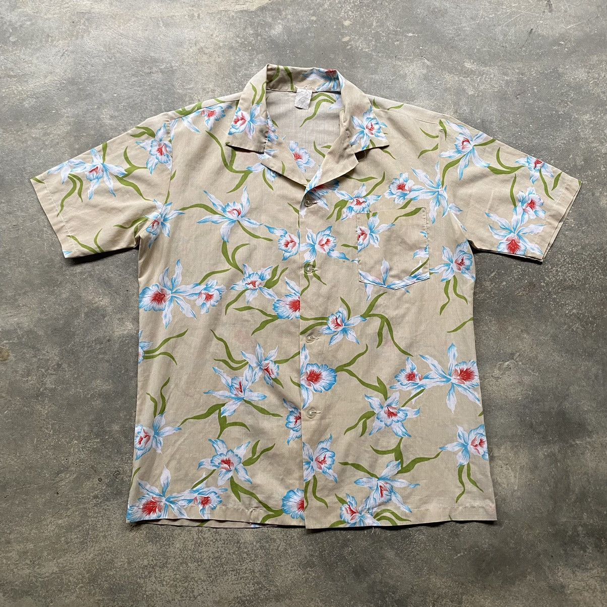 Vintage 1980s Hawaii floral Size US M / EU 48-50 / 2 - 1 Thumbnail