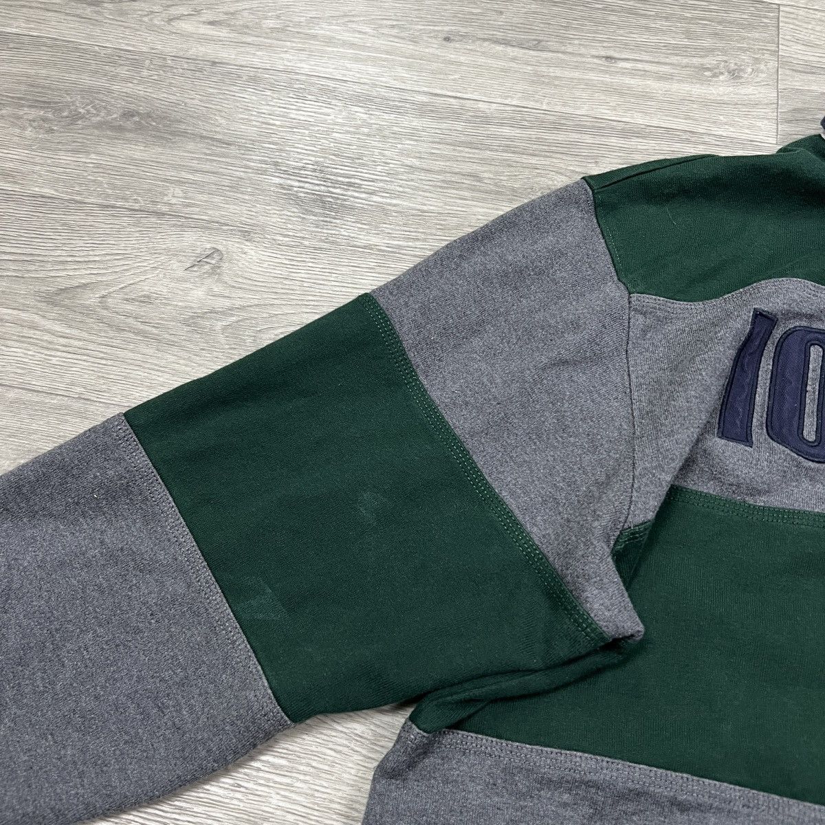 Hackett Hackett London Striped Rugby Polo Shirt Grey/Green Men’s szL Size US L / EU 52-54 / 3 - 3 Thumbnail