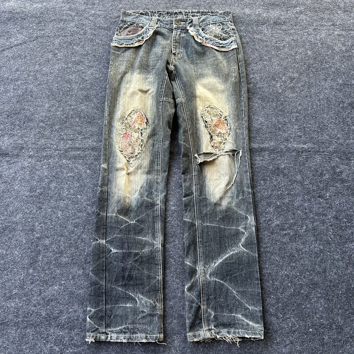 Beauty Beast Vintage Gumu Kimono Classic Thrash Denim D694 Size US 32 / EU 48 - 1 Thumbnail