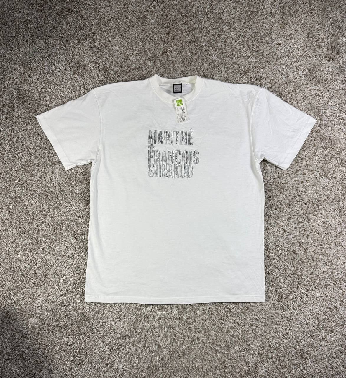 Marithe + Francois Girbaud Vintage Y2K Marithé François Girbaud Metallic Logo Hip Hop Size US XXL / EU 58 / 5 - 1 Thumbnail