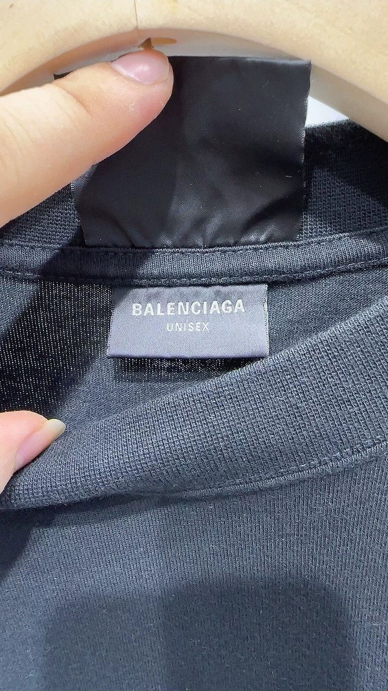 Balenciaga Balenciaga Eiffel Tower Building Pattern Printed Short Sle Size US XS / EU 42 / 0 - 4 Thumbnail
