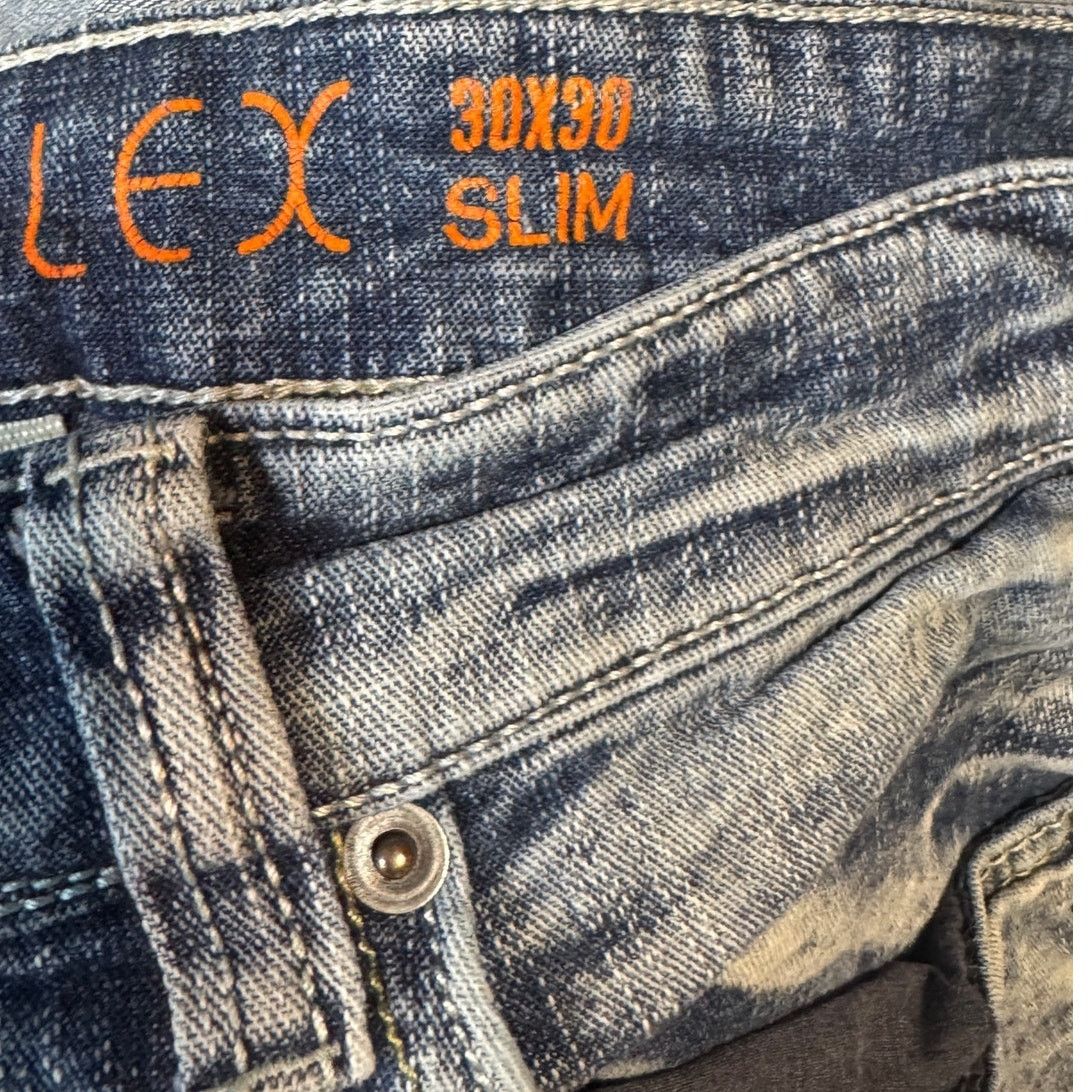 Urban Pipeline Urban Pipeline Max Flex Slim Lightwash Faded Mens 30X30 Size US 30 / EU 46 - 8 Thumbnail