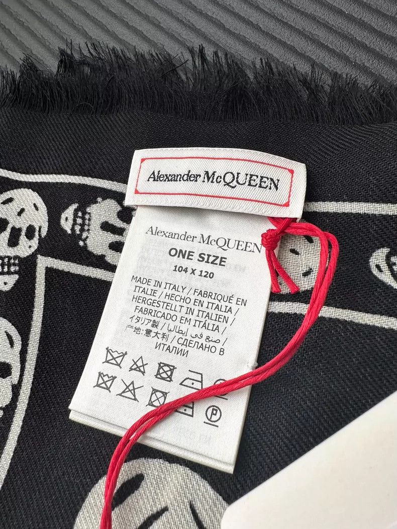 Alexander McQueen Alexander Mcqueen Wool scarf Size ONE SIZE - 6 Thumbnail
