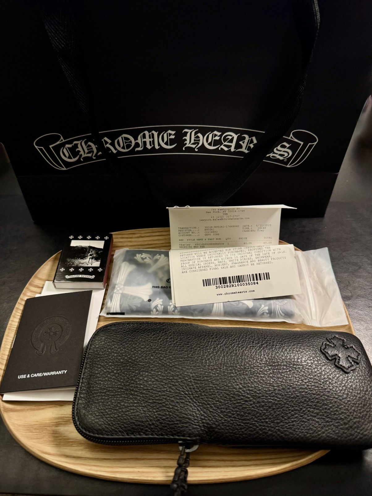 Chrome Hearts Chrome Hearts Bubba-A Shiny Silver Size ONE SIZE - 7 Thumbnail