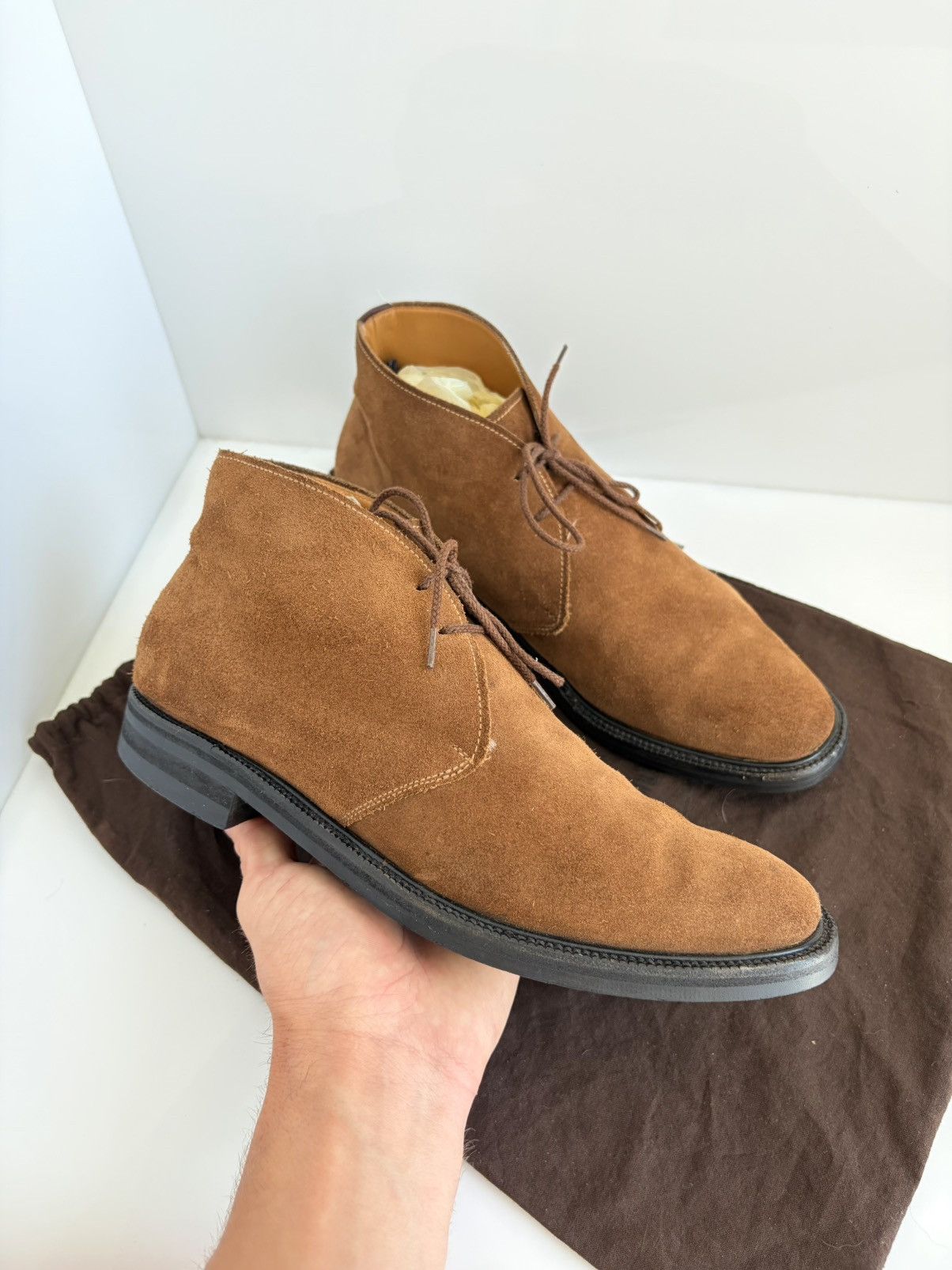 Church's Church’s Ryder 3 Brown Suede Rare Chukka Desert Boots Size US 7 / EU 40 - 2 Thumbnail