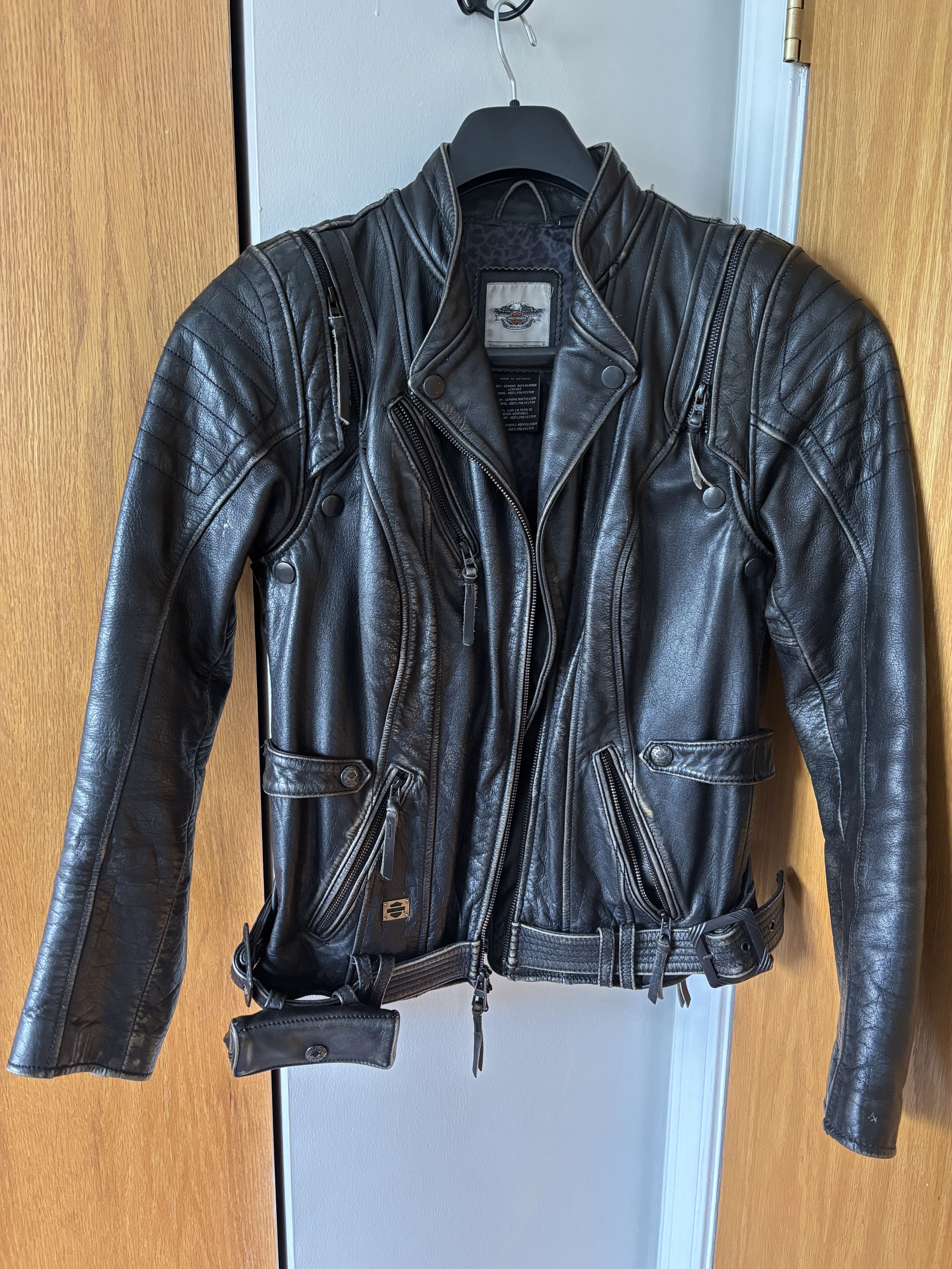 Harley Davidson Harley Davidson Buffalo Leather Jacket Size M / US 6-8 / IT 42-44 - 1 Thumbnail