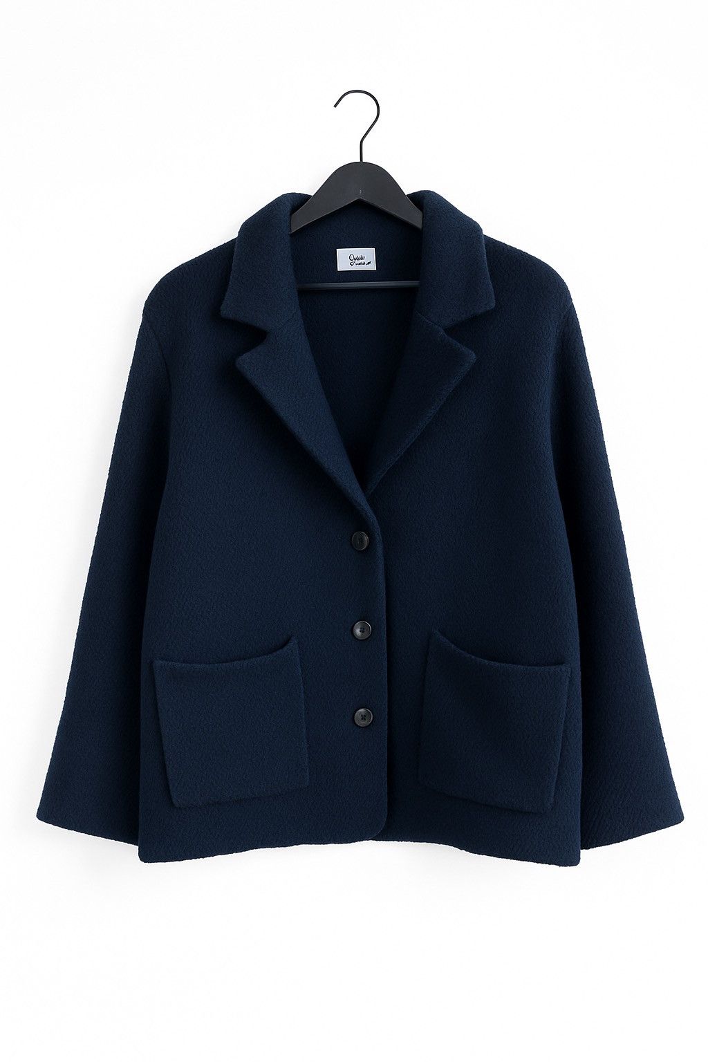 Lacoste Vintage Lacoste Black Wool Blend Tailored Jacket Made China Size L / US 10 / IT 46 - 1 Thumbnail