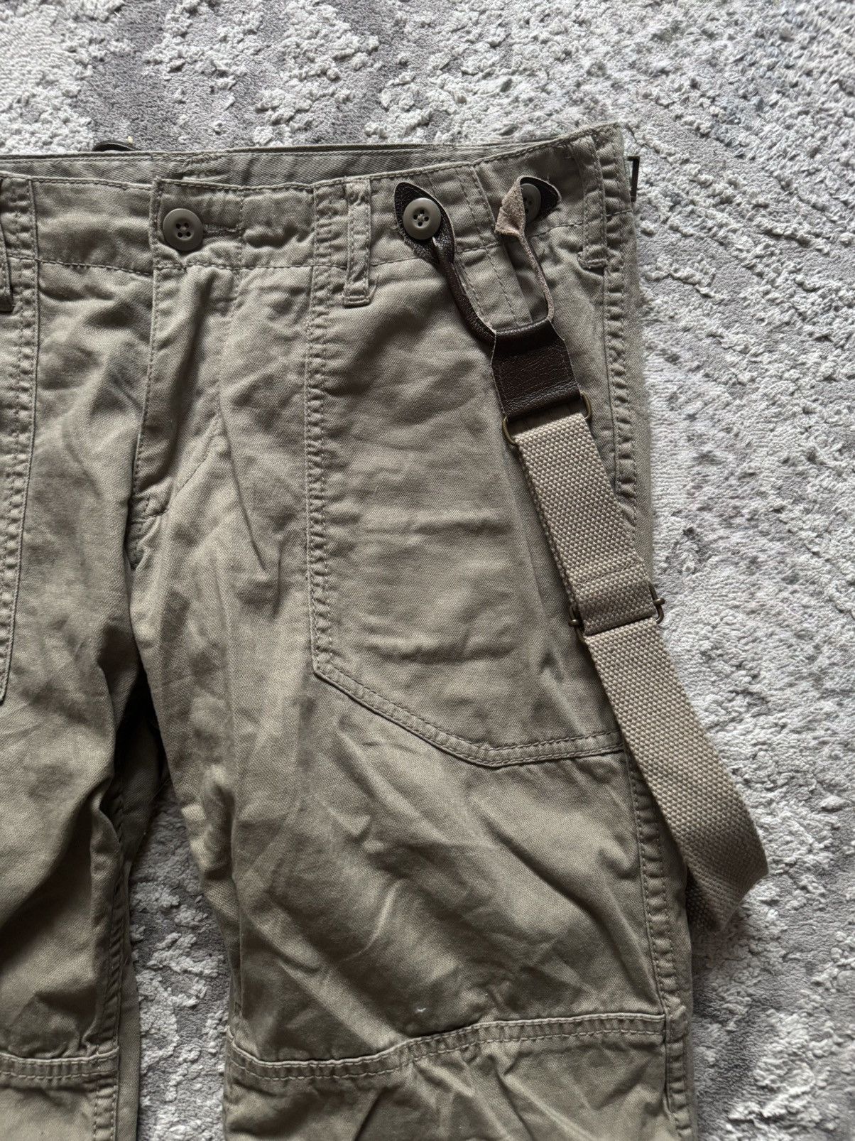 GOA GOA 00s suspended cargo flared pants Size US 31 - 6 Thumbnail