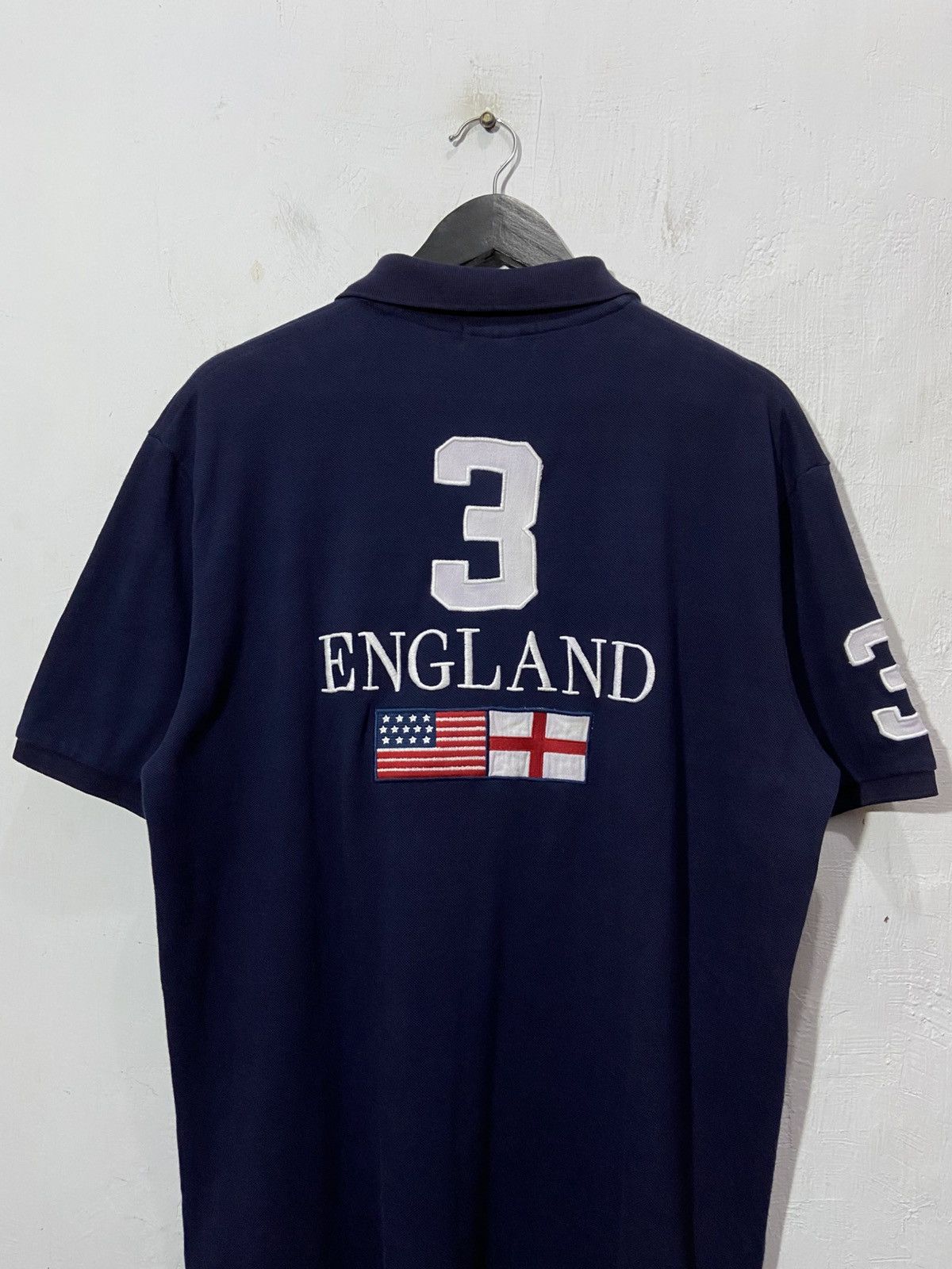 Polo Ralph Lauren Polo Ralph Lauren England #3 Polo Shirt Chief Keef Big Pony Size US L / EU 52-54 / 3 - 15 Thumbnail