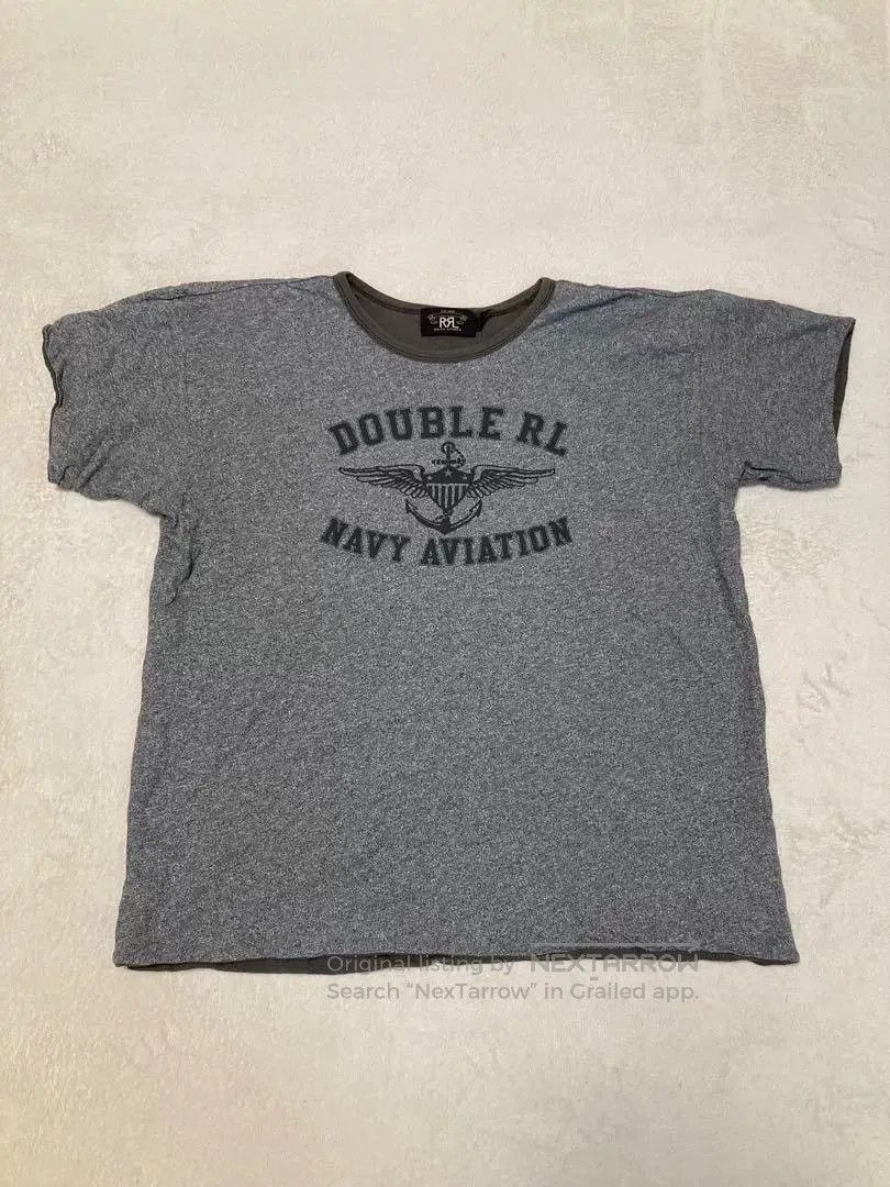 RRL Ralph Lauren vintage double rl gray cotton t. Size US XL / EU 56 / 4 - 1 Thumbnail