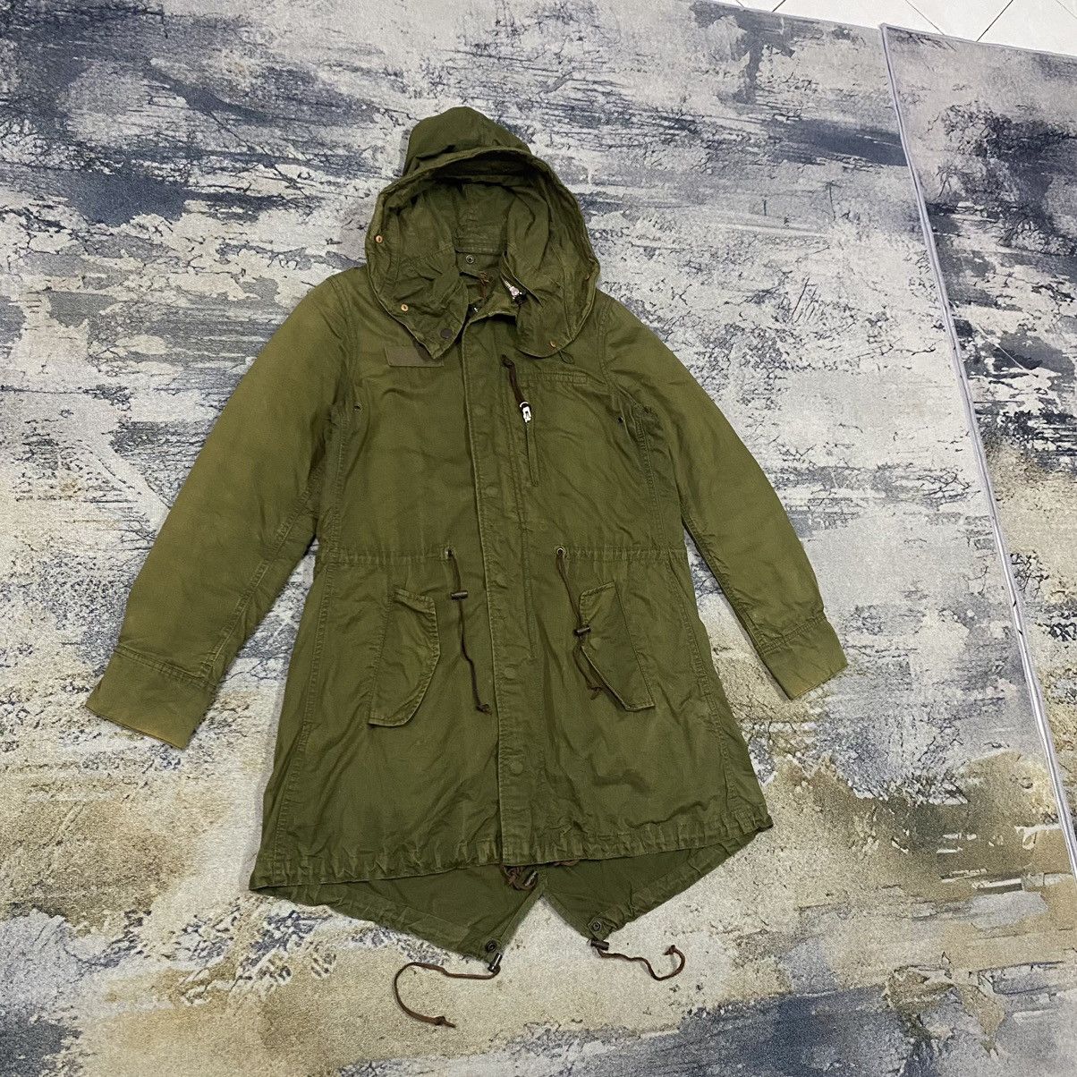 Japanese Brand × Vintage Vintage Japan Panaji Sherpa Military Parka Jacket Size L / US 10 / IT 46 - 2 Thumbnail