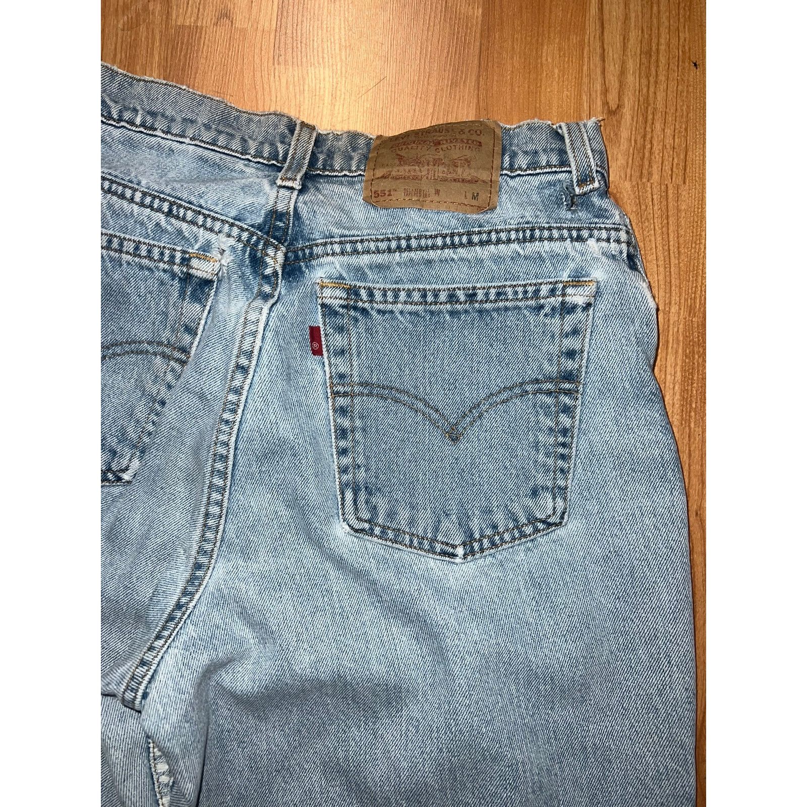 Levi's Womens Vintage Levi's 551 Jeans Levi Strauss Tapered Leg 12 Size 34" / US 12 / IT 48 - 6 Thumbnail