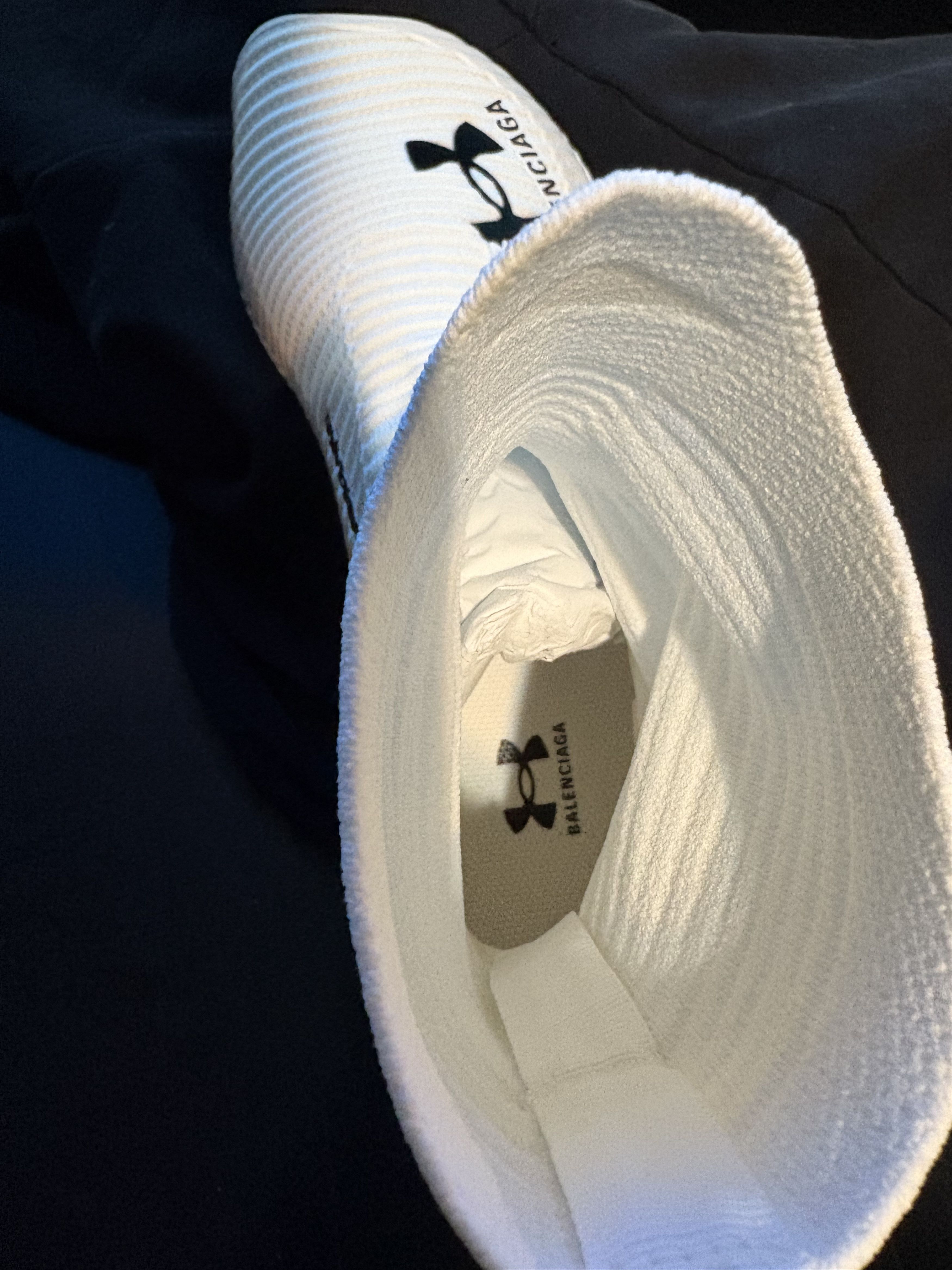 Balenciaga MEN'S UNDER ARMOUR® HYPER SNEAKER IN WHITE Size US 9.5 / EU 42-43 - 5 Thumbnail