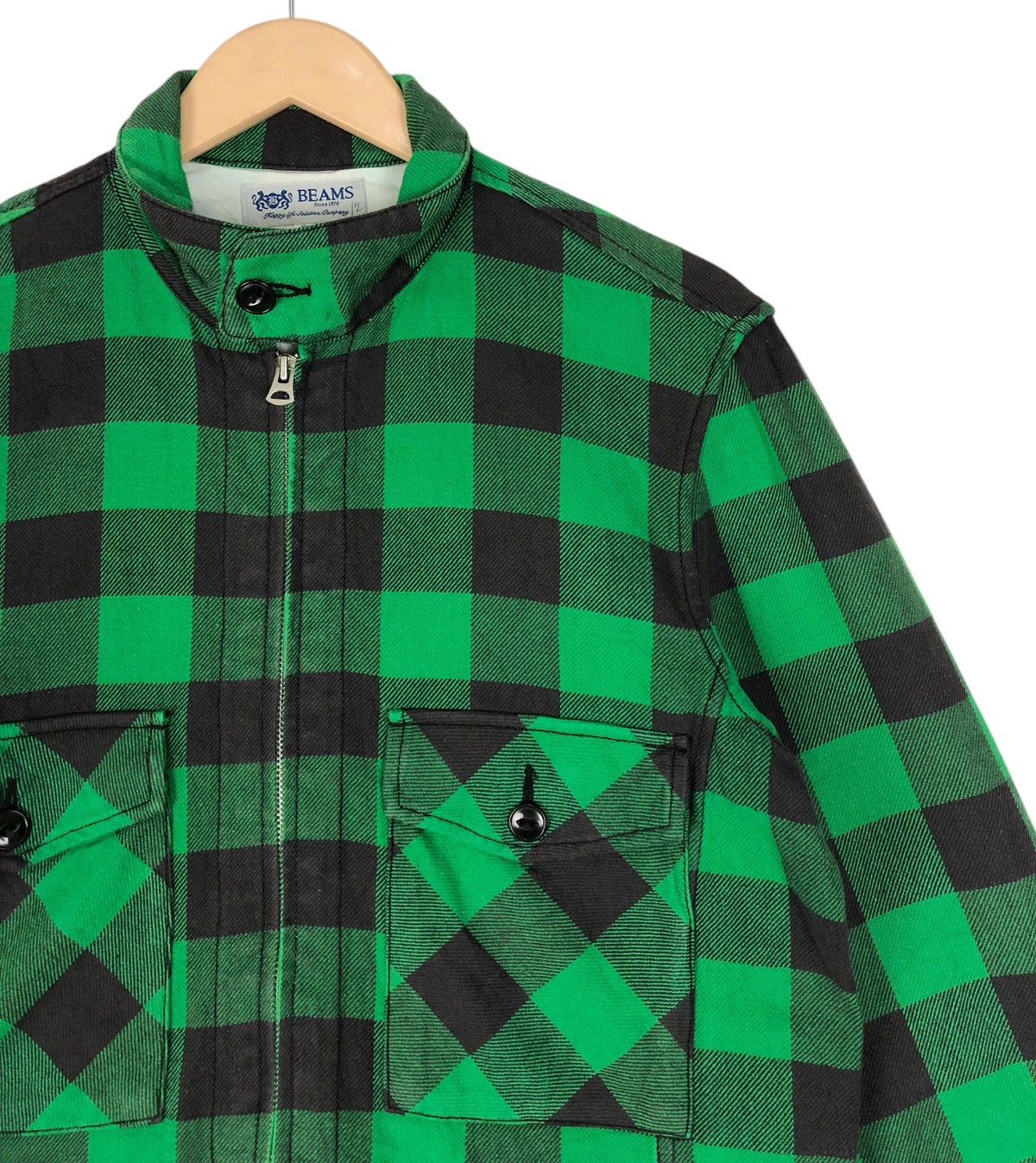 Beams Plus Japanese Brand Beams Buffalo Plaid Jacket Size US S / EU 44-46 / 1 - 6 Thumbnail