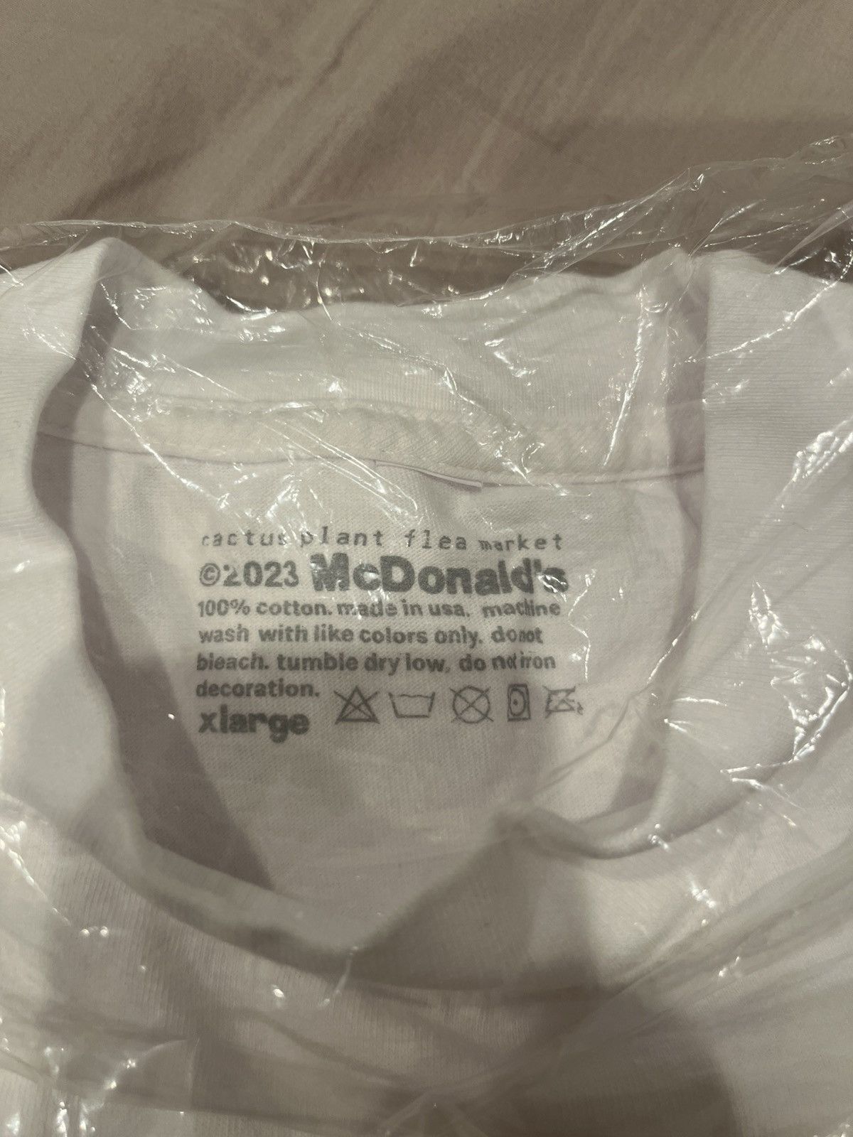Cactus Plant Flea Market CPFM x McDonald’s My Order Was Worth The Wait T Shirt Size US XL / EU 56 / 4 - 6 Thumbnail