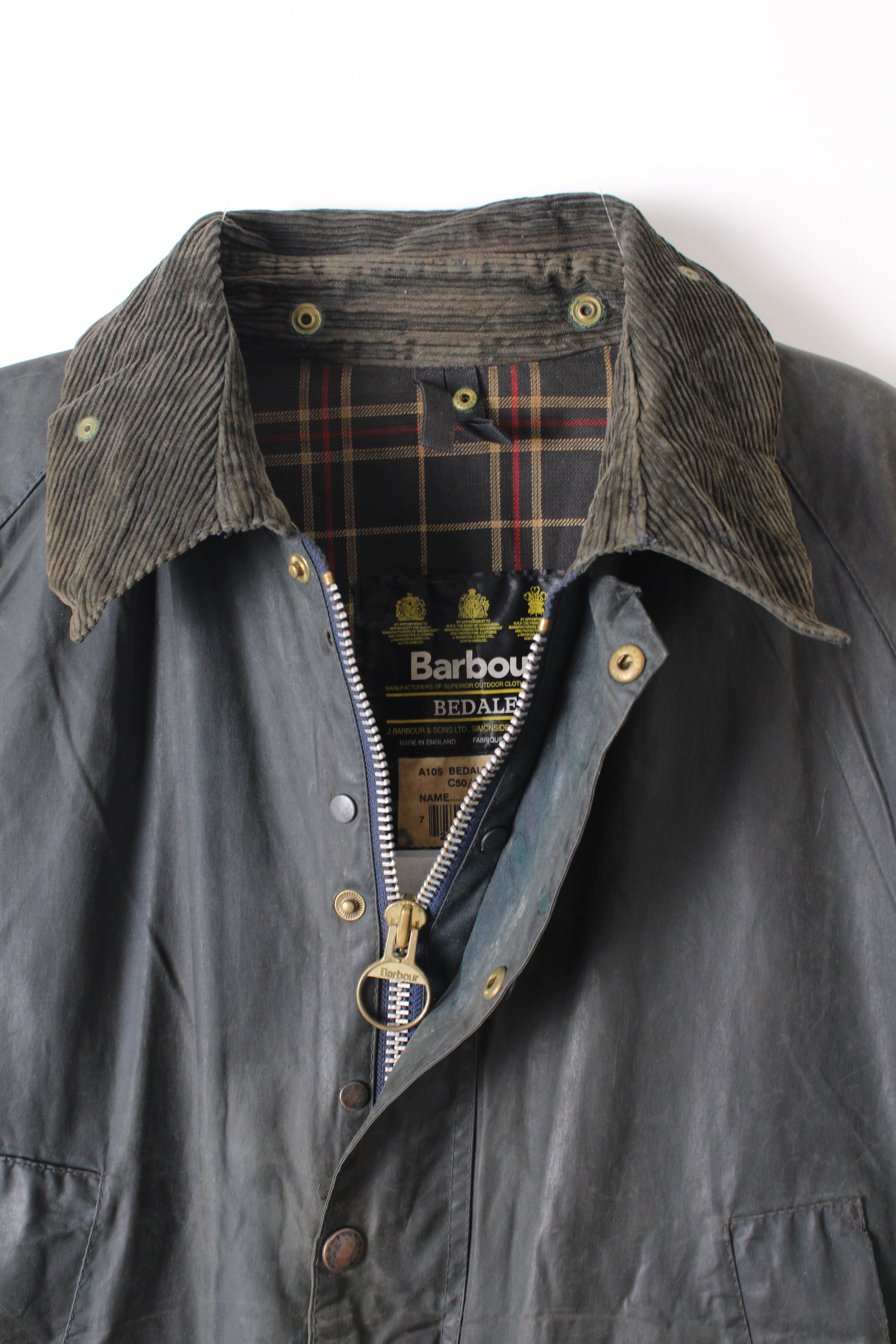 Barbour Barbour Bedale Wax Jacket Blue C50 XL XXL Size US XXL / EU 58 / 5 - 3 Thumbnail