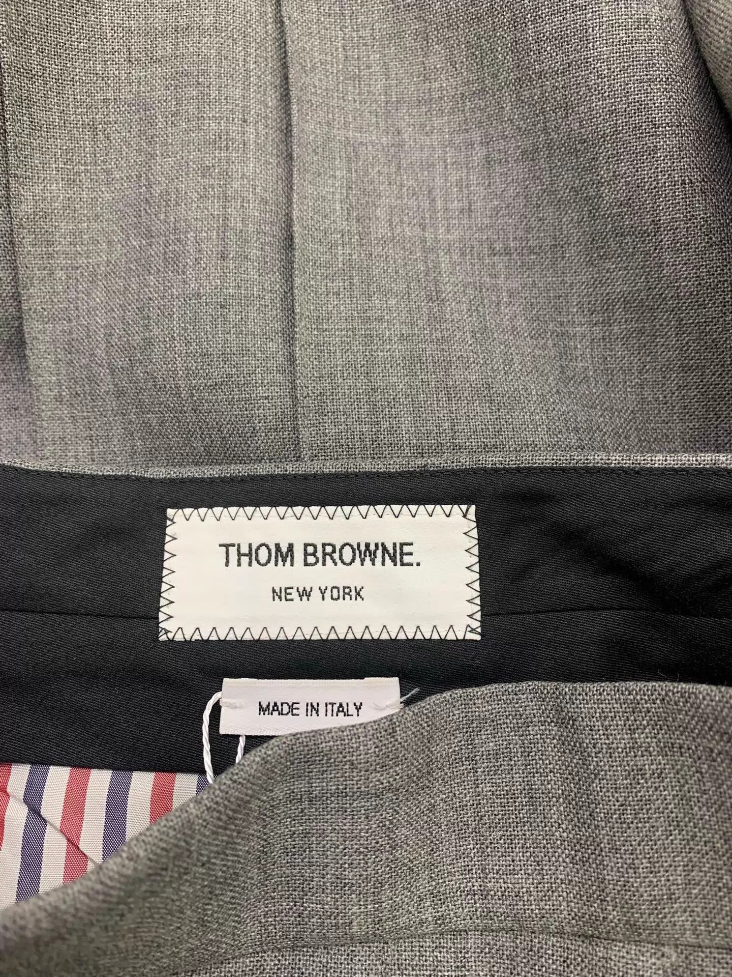 Thom Browne Thom Browne Classic Gray Wool Pleated Skirt Women's 36 New Size 25" / US 0 / IT 36 - 4 Thumbnail