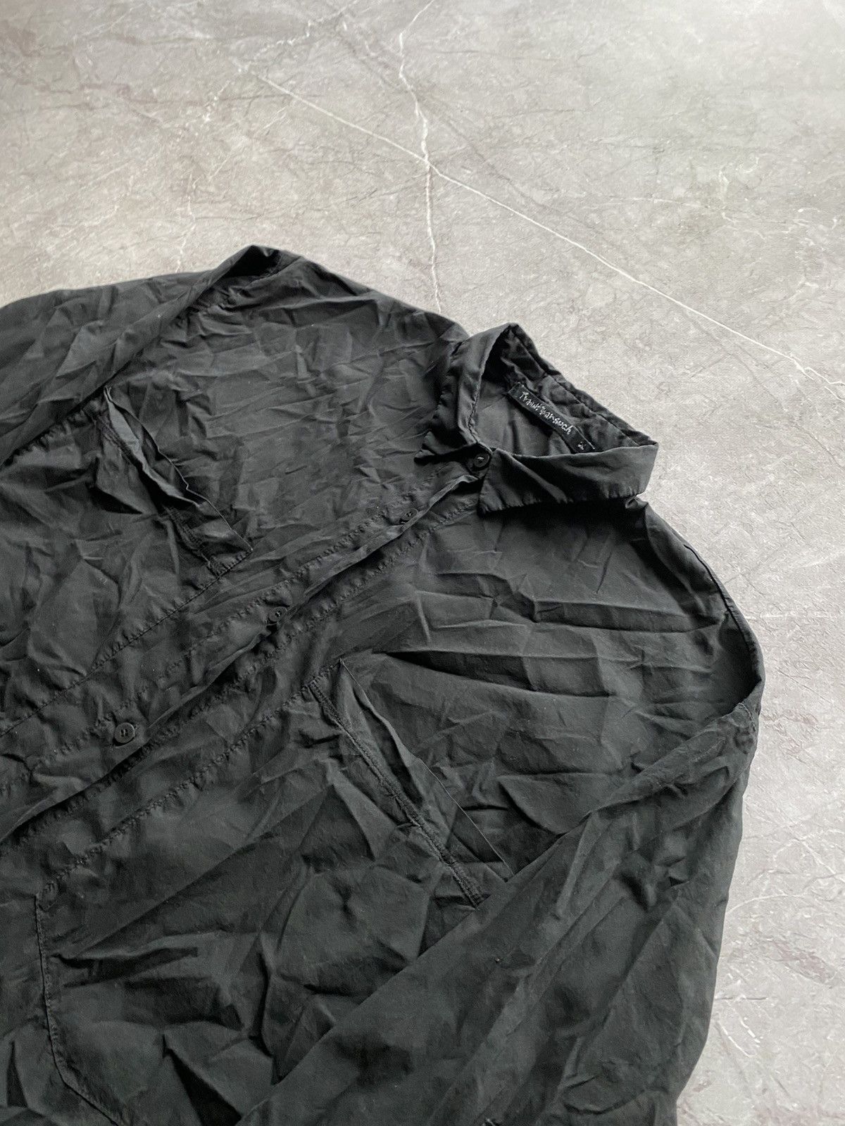 Transit Rare Transit Par Such Crop Top Shirt Button Up Made in Italy Size S / US 4 / IT 40 - 4 Thumbnail