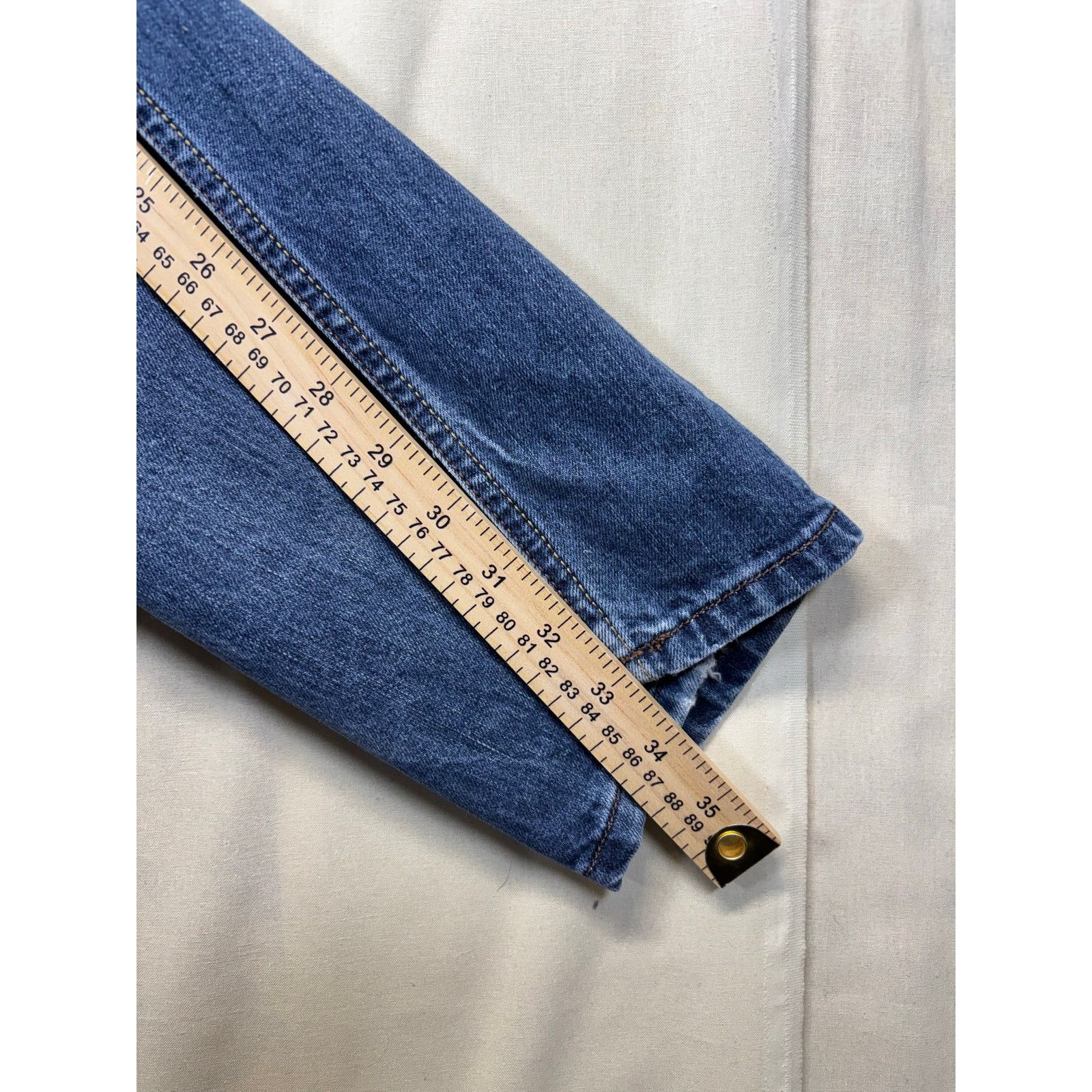 Diesel Diesel Viker Straight Leg Jeans Blue Wash W34 Distressed Size US 34 / EU 50 - 4 Thumbnail