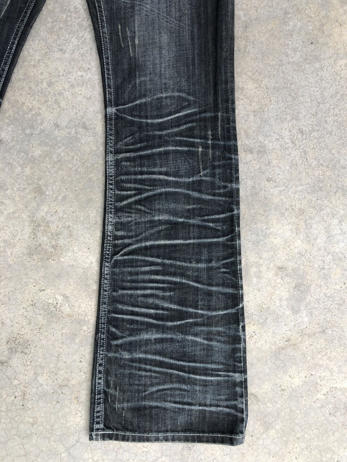 If Six Was Nine Semantic Design Flared Jeans Distressed Jeans Size US 32 / EU 48 - 7 Thumbnail