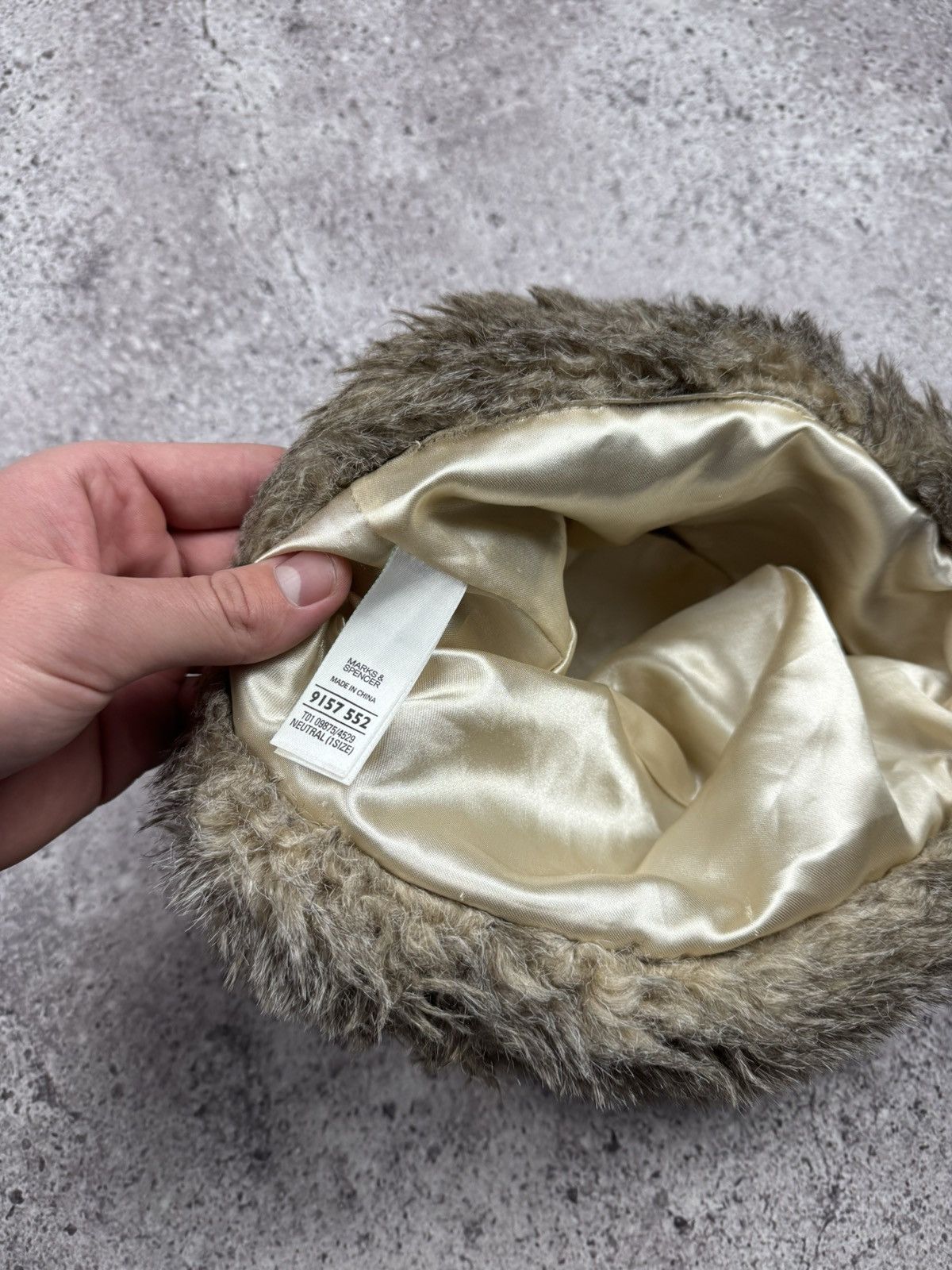 If Six Was Nine Crazy Fur Faux Trapper Mohair Brown Hat Y2K Japanesse Size ONE SIZE - 4 Thumbnail