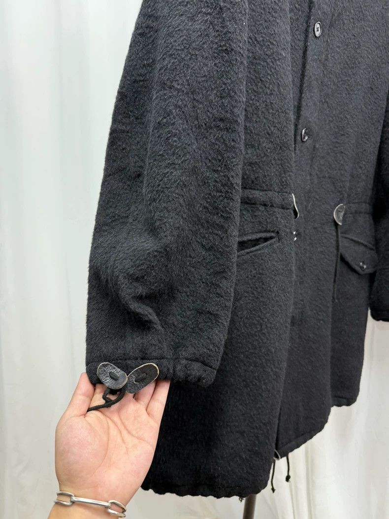 Yohji Yamamoto yohji yamamoto Plush collarless parka coat 2502-Nextarrow Size US XL / EU 56 / 4 - 4 Thumbnail