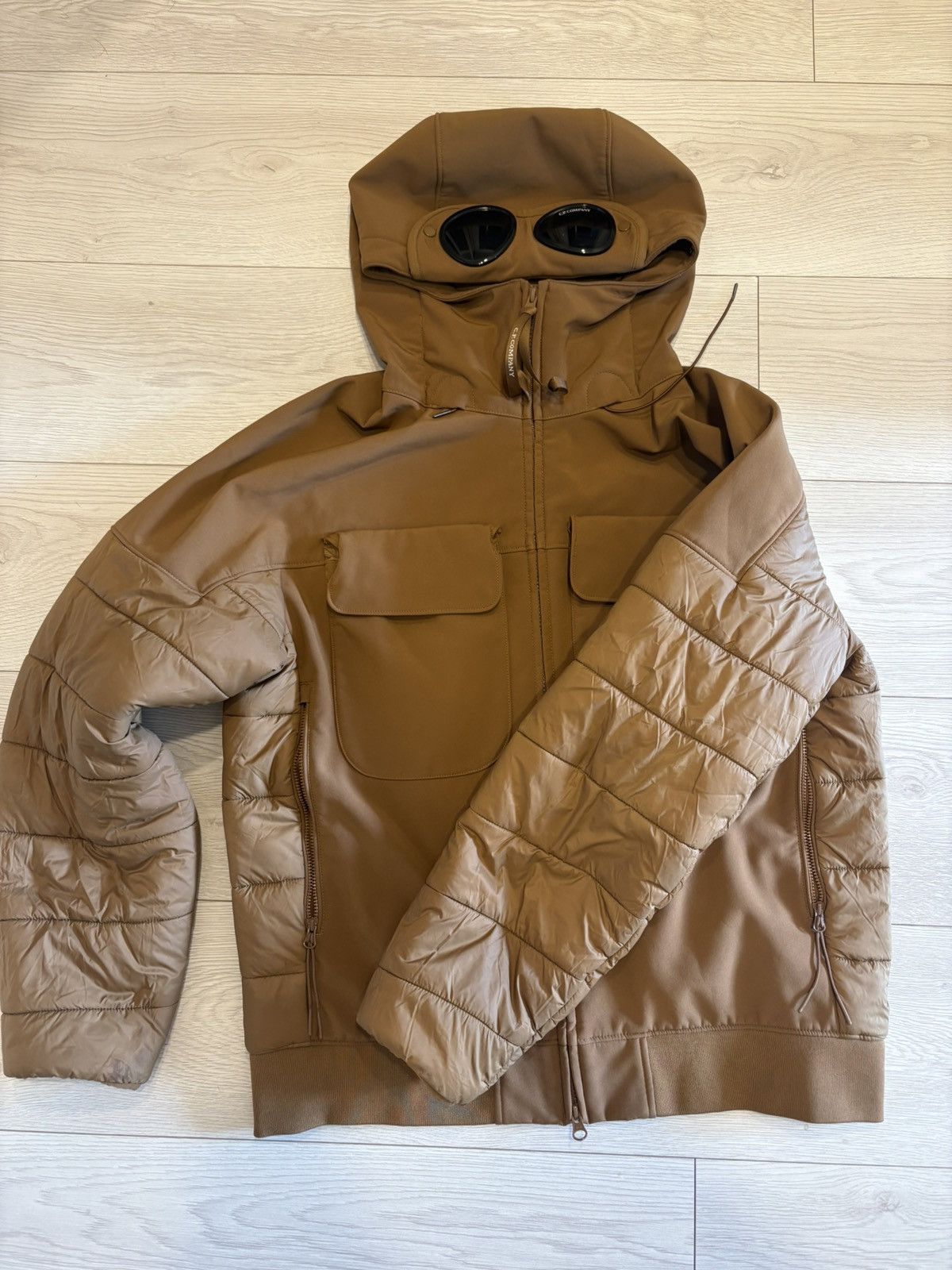 C.P. Company CP Company google jacket. C.P. SHELL-R Size US L / EU 52-54 / 3 - 1 Thumbnail