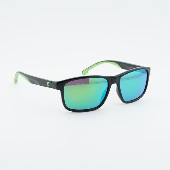 Carrera CARRERA 2047T/S 07ZJ Z9 Sunglasses Black/Green Rectangle Size ONE SIZE - 4 Thumbnail