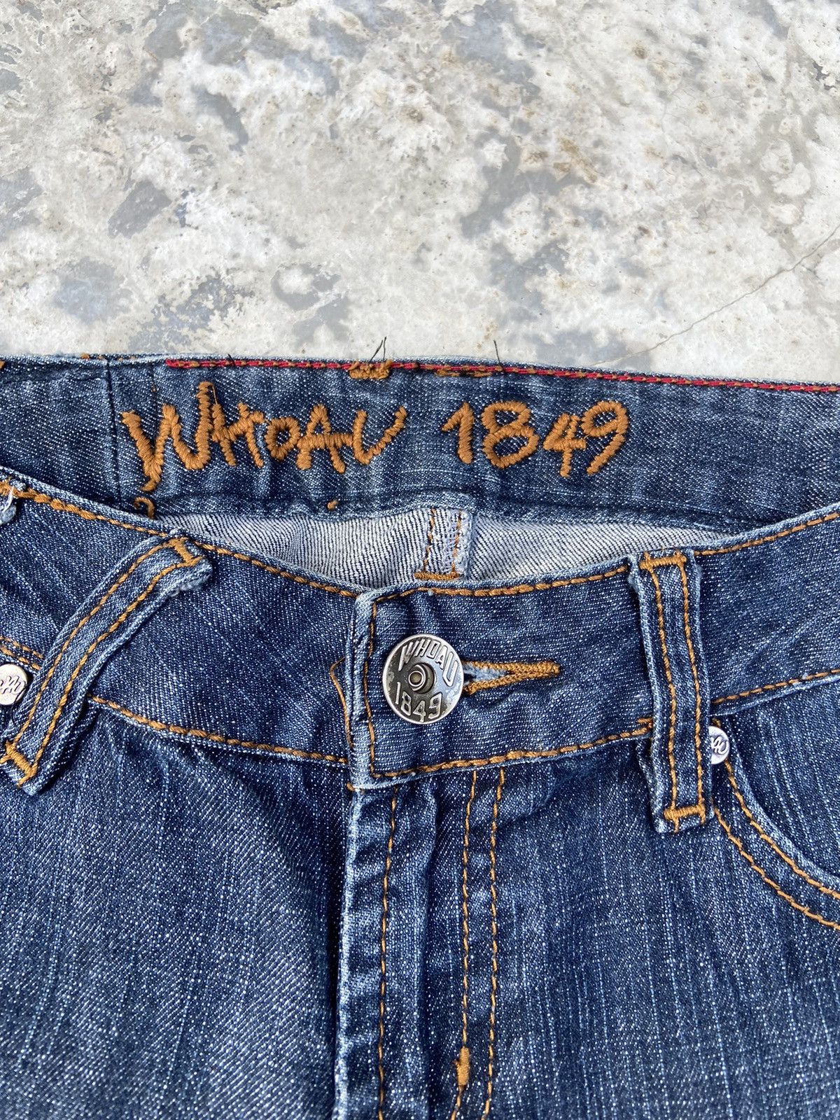 Who A.U. WHO.AU california denim pants women slimfit Size 27" / US 4 / IT 40 - 4 Thumbnail