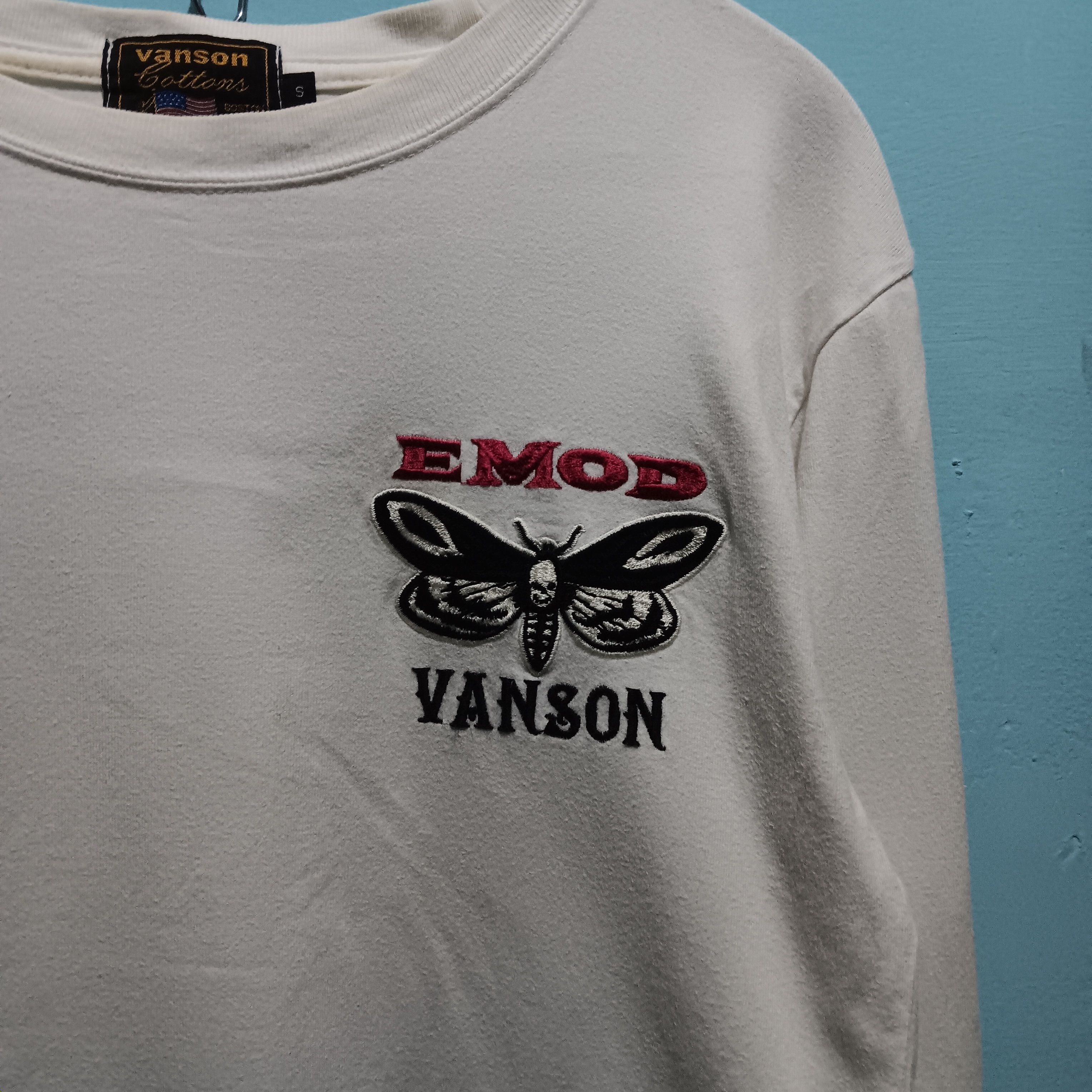 Vanson Leathers Vanson X Emod long sleeve t-shirt Size US M / EU 48-50 / 2 - 2 Thumbnail